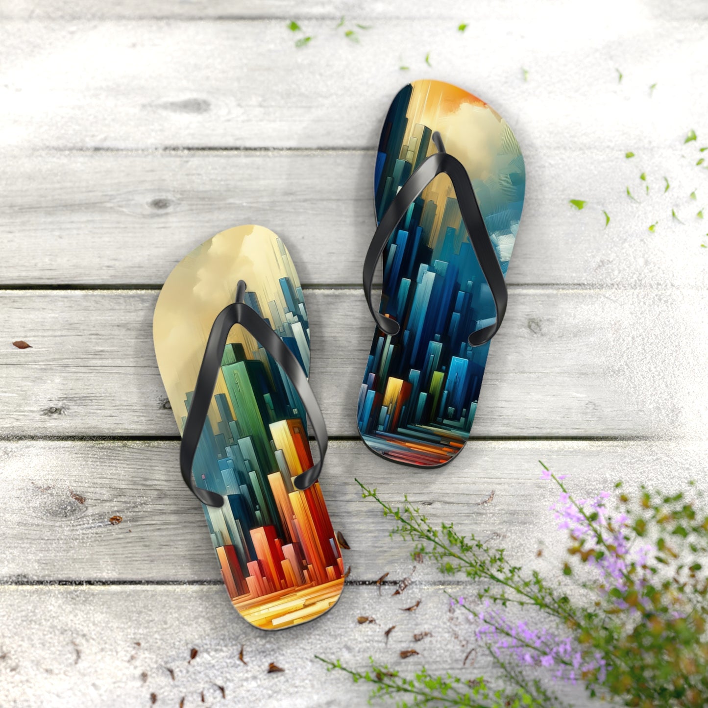Resolute Fortress Metamorphosis Flip Flops