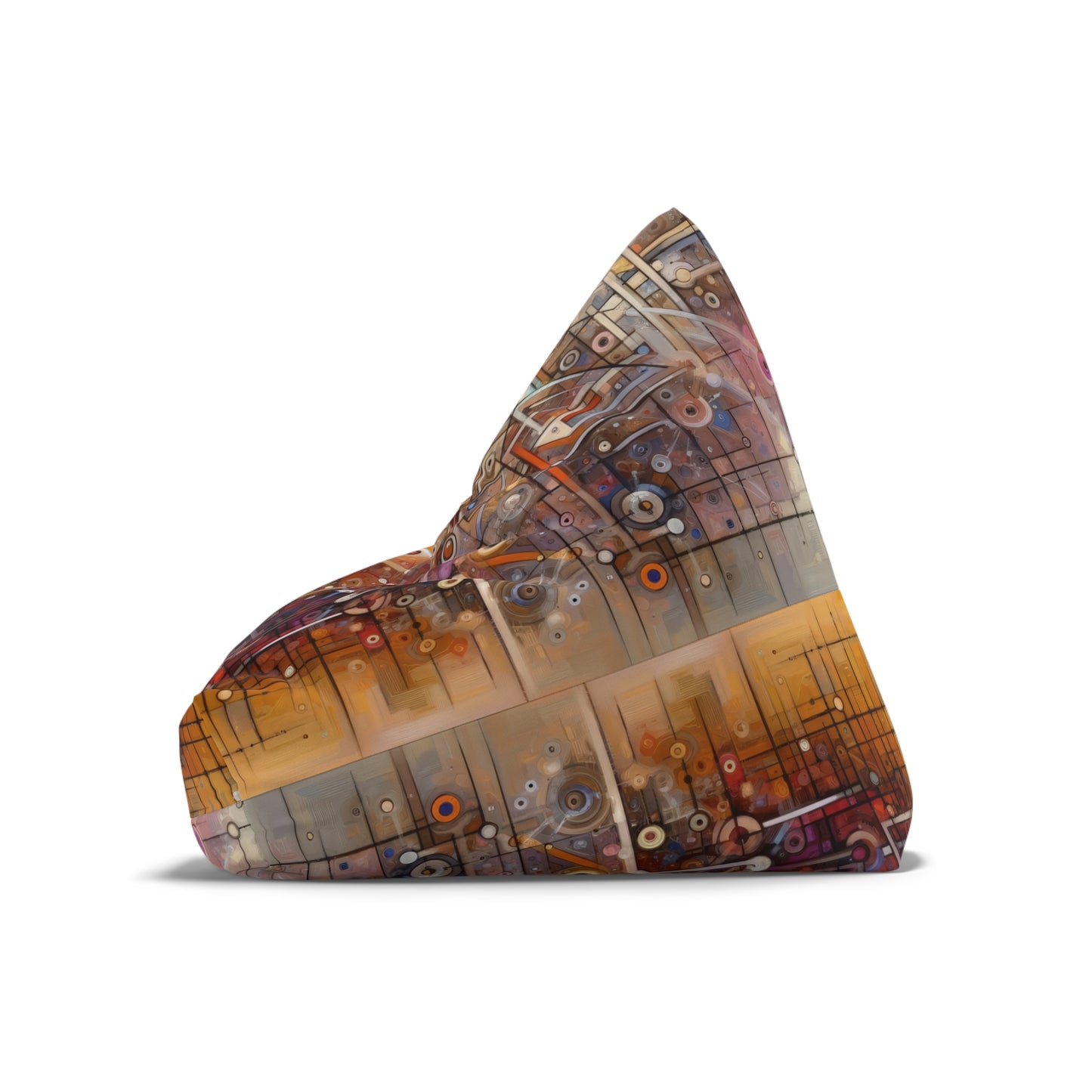 Abstract Structural Complexity Bean Bag Chair Cover