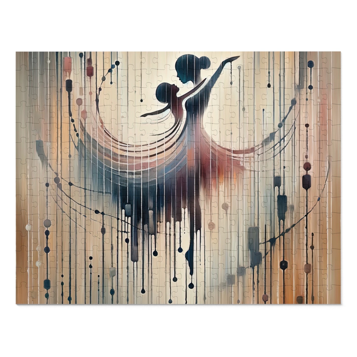 Rhythmic Heart Dance Jigsaw Puzzle (30, 110, 252, 500,1000-Piece)