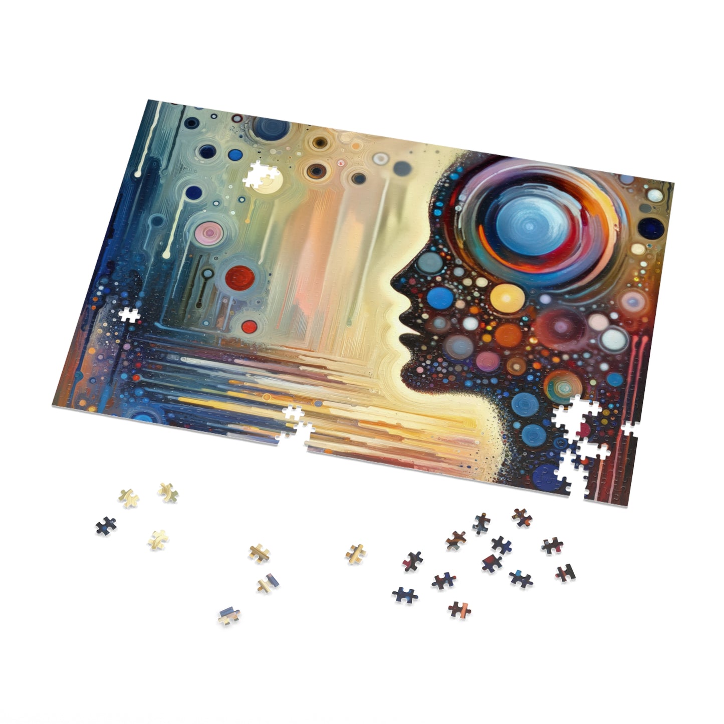 Echoed Intrinsic Universality Jigsaw Puzzle (30, 110, 252, 500,1000-Piece)