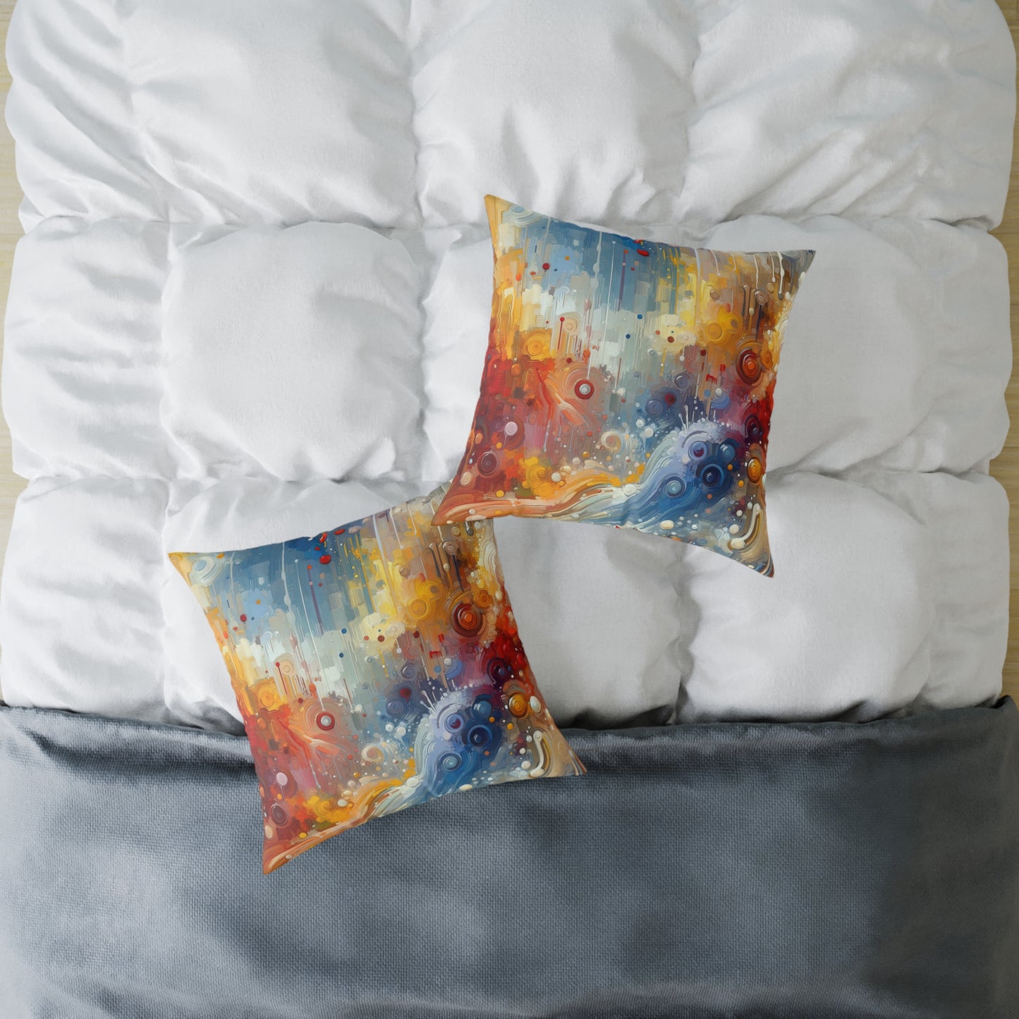 Joyous Effortless Exhale Spun Polyester Pillow