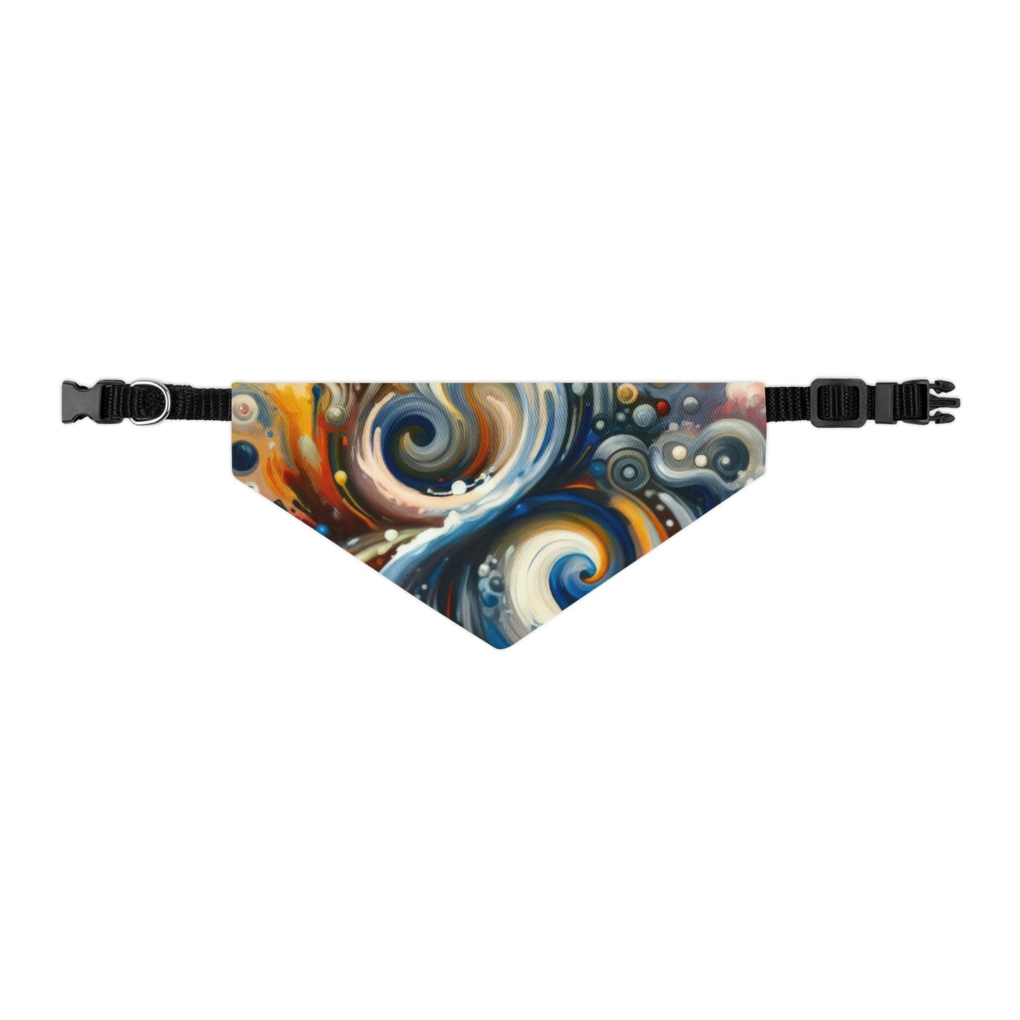 Paradoxical Embrace Tachism Pet Bandana Collar