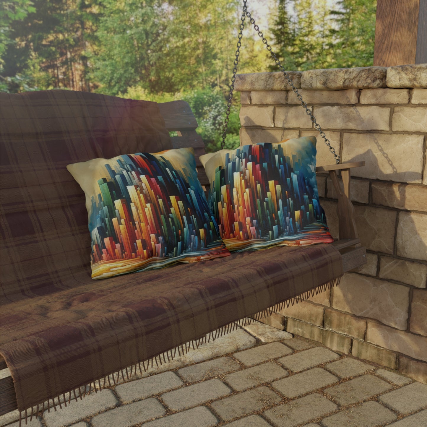 Resolute Fortress Metamorphosis Outdoor Pillows