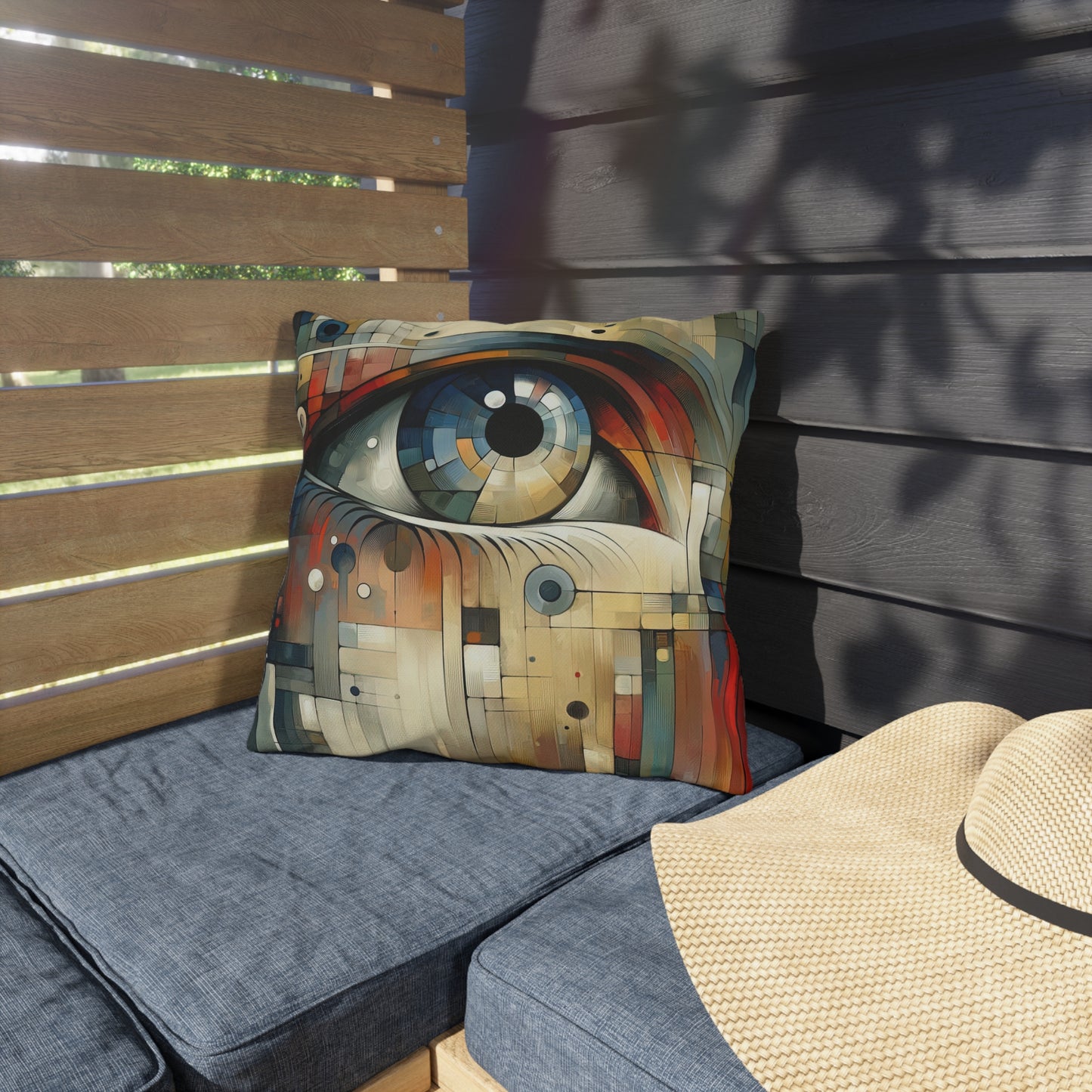 Focused Vision Quest Outdoor Pillows