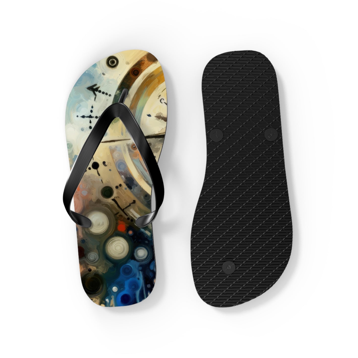 Guidance Abstract Compass Flip Flops