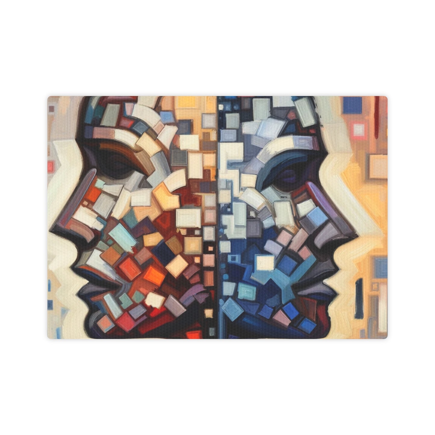 Identity Tachism Intersection Canvas Photo Tile