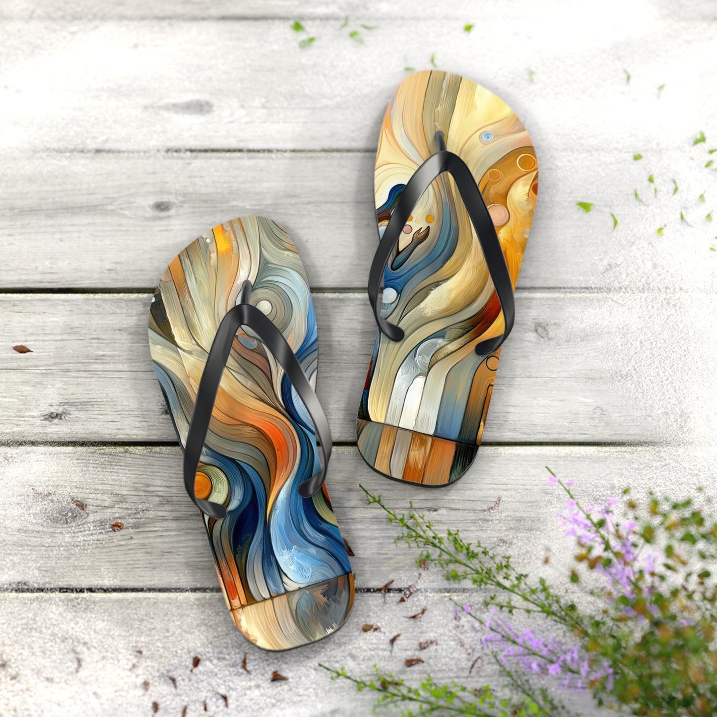 Self Embrace Benevolence Flip Flops