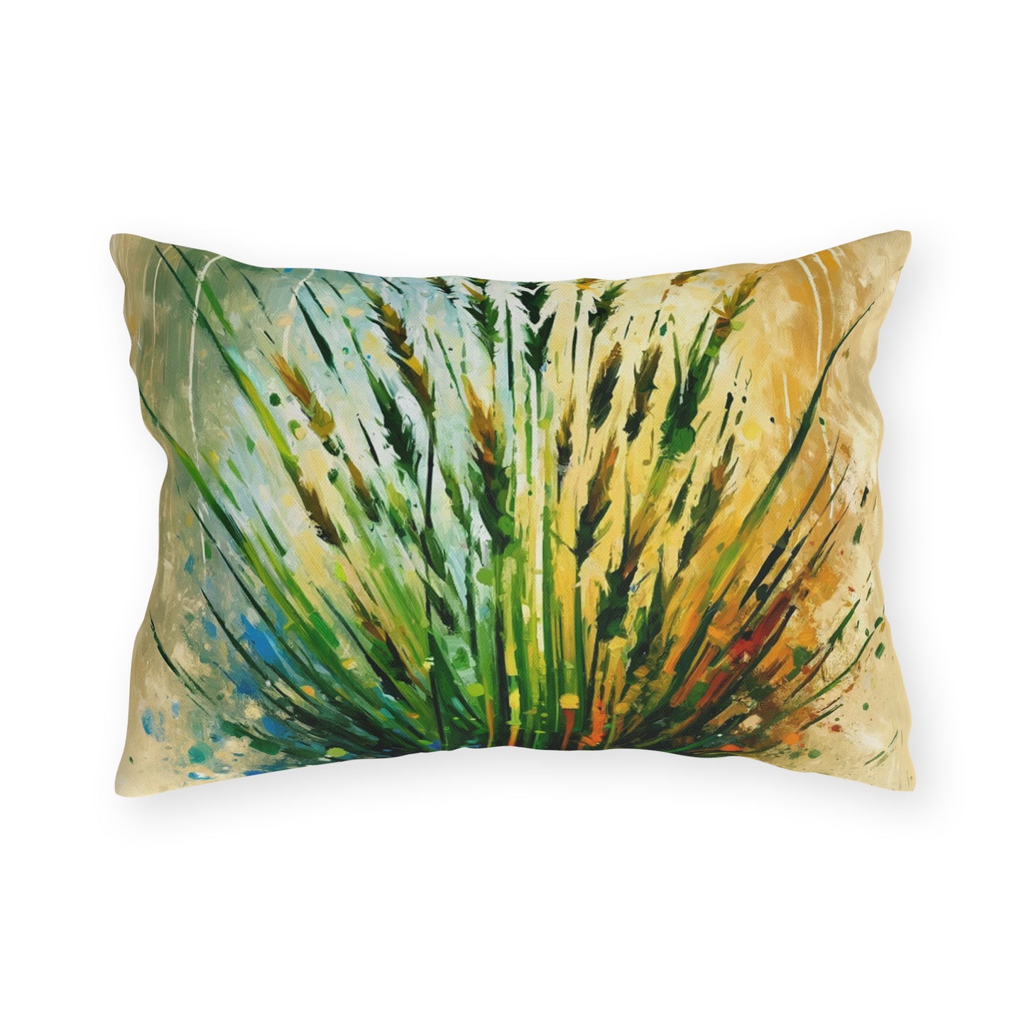 Grass Testament Change Outdoor Pillows