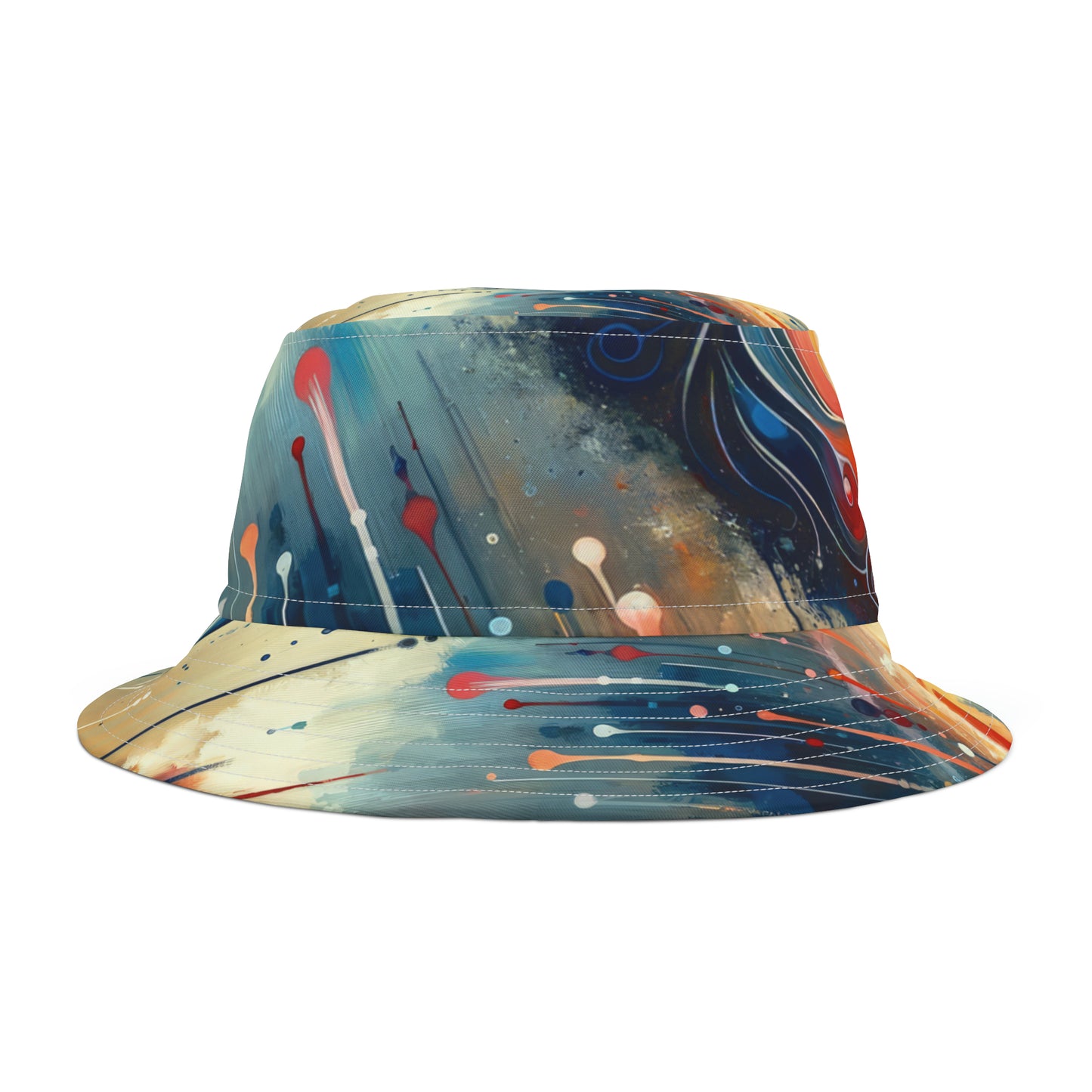 Rhythmic Heart Harmony Bucket Hat (AOP)