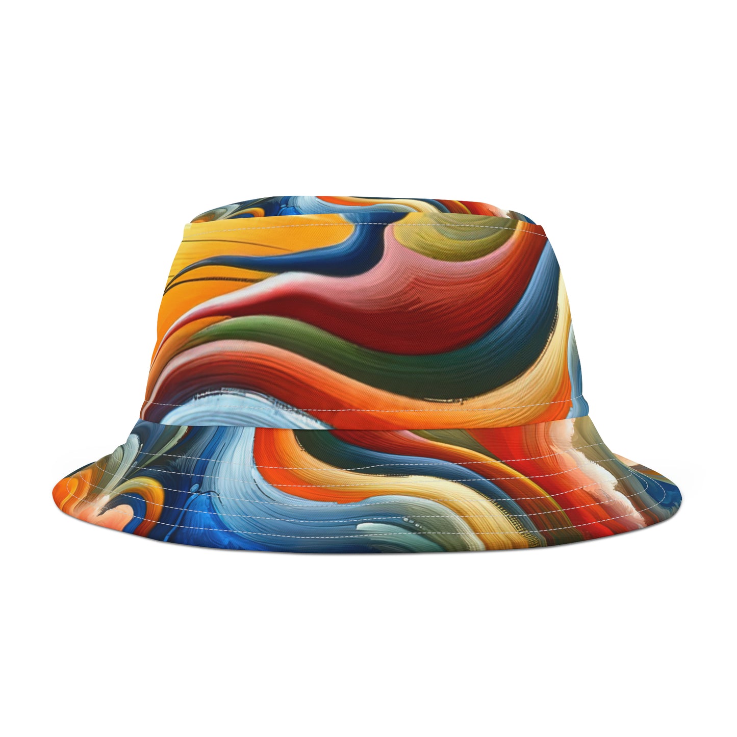 Empathetic Lifeline Abstract Bucket Hat (AOP)