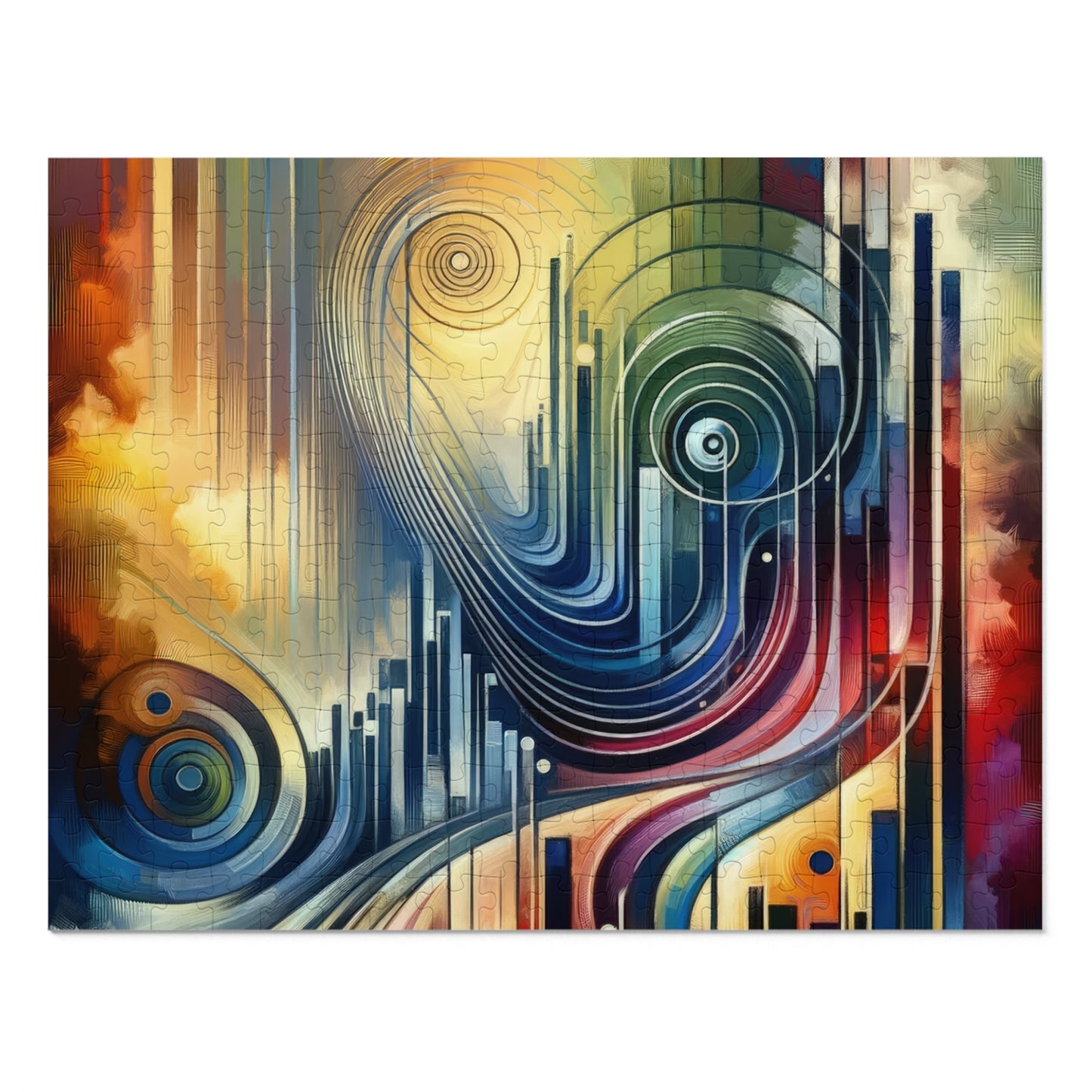Effort Amplifies Outcome Jigsaw Puzzle (30, 110, 252, 500,1000-Piece)