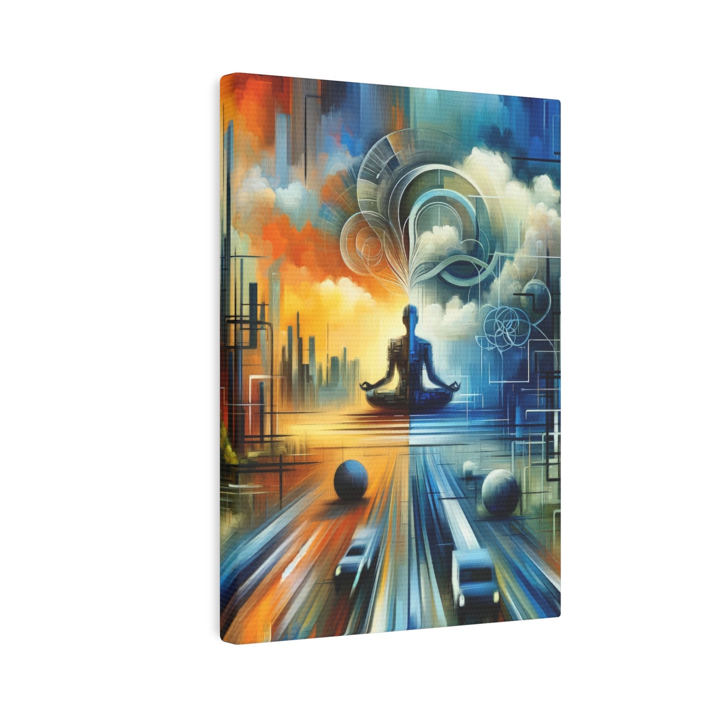 Digital Spiritual Journey Canvas Photo Tile