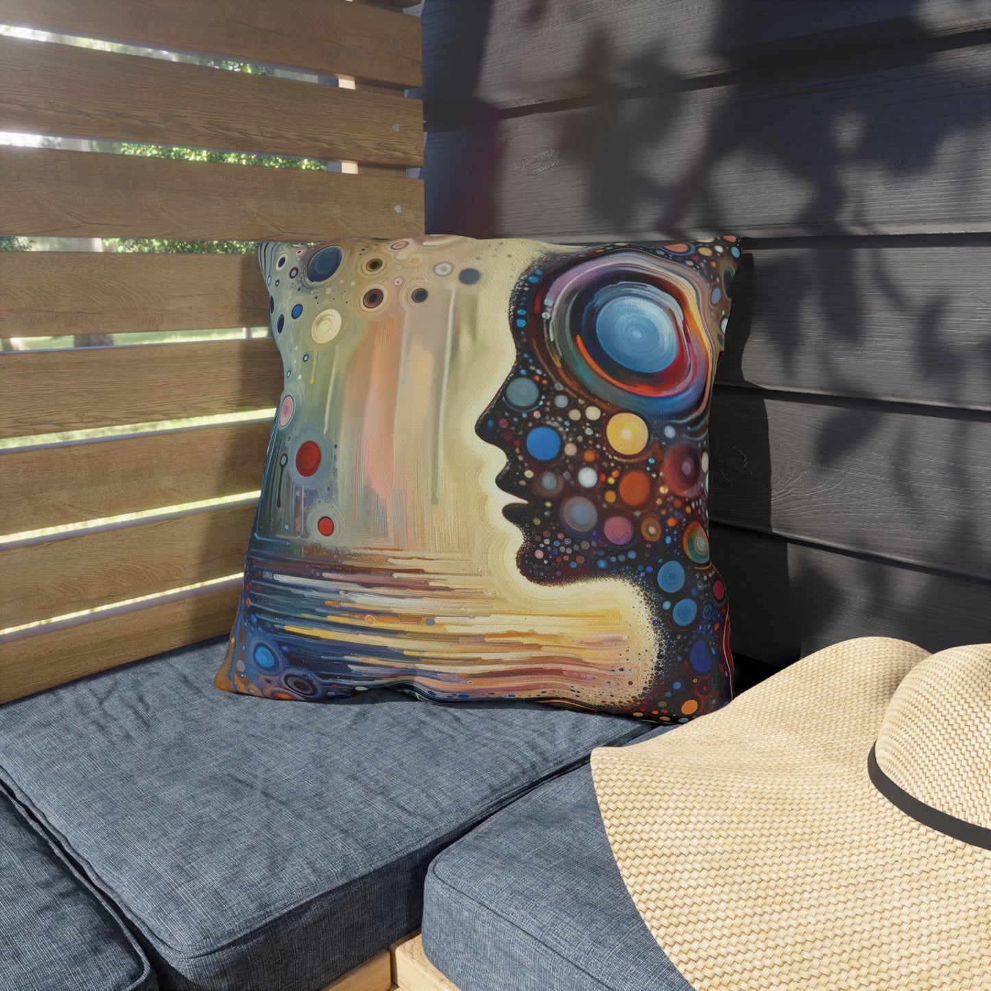 Echoed Intrinsic Universality Outdoor Pillows