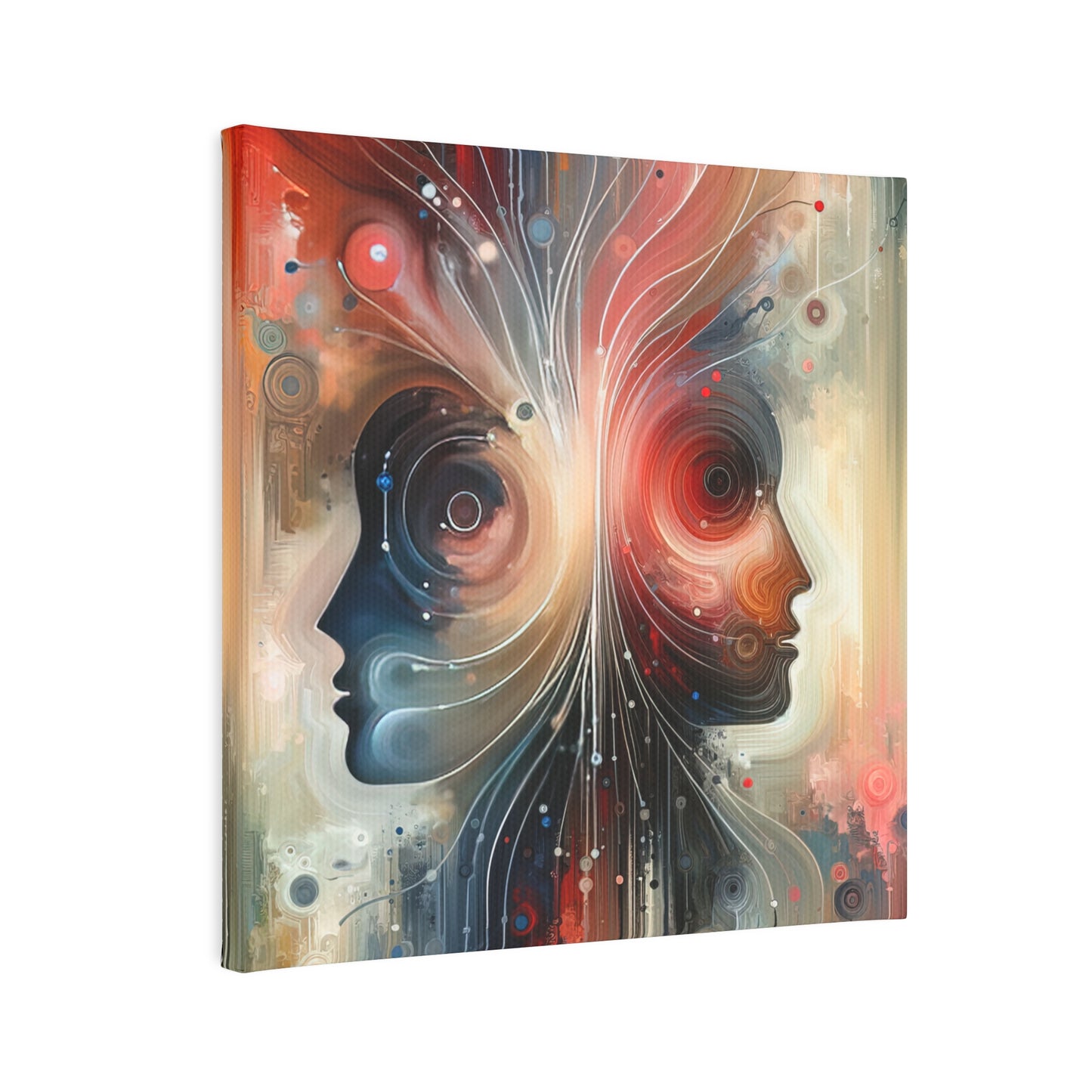 Empathetic Exchange Essence Canvas Photo Tile
