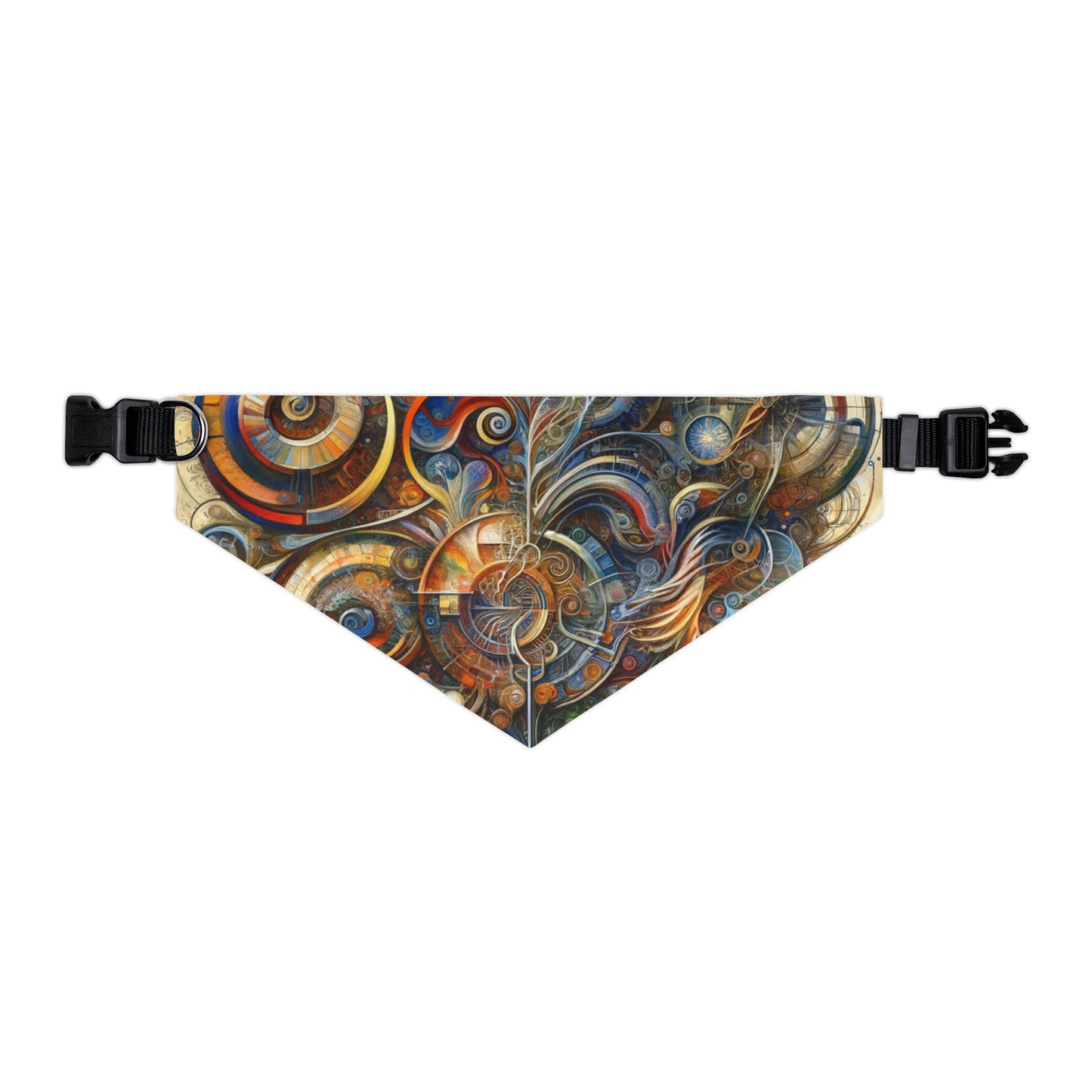 Ethos Web Abstract Pet Bandana Collar