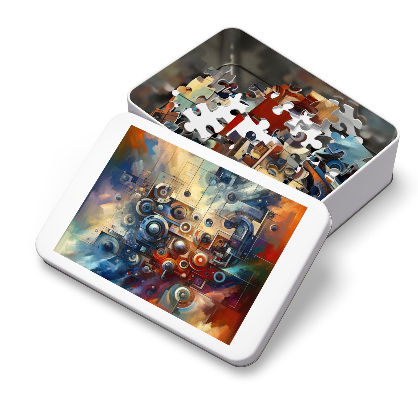 Tech Gratitude Fusion Jigsaw Puzzle (30, 110, 252, 500,1000-Piece)