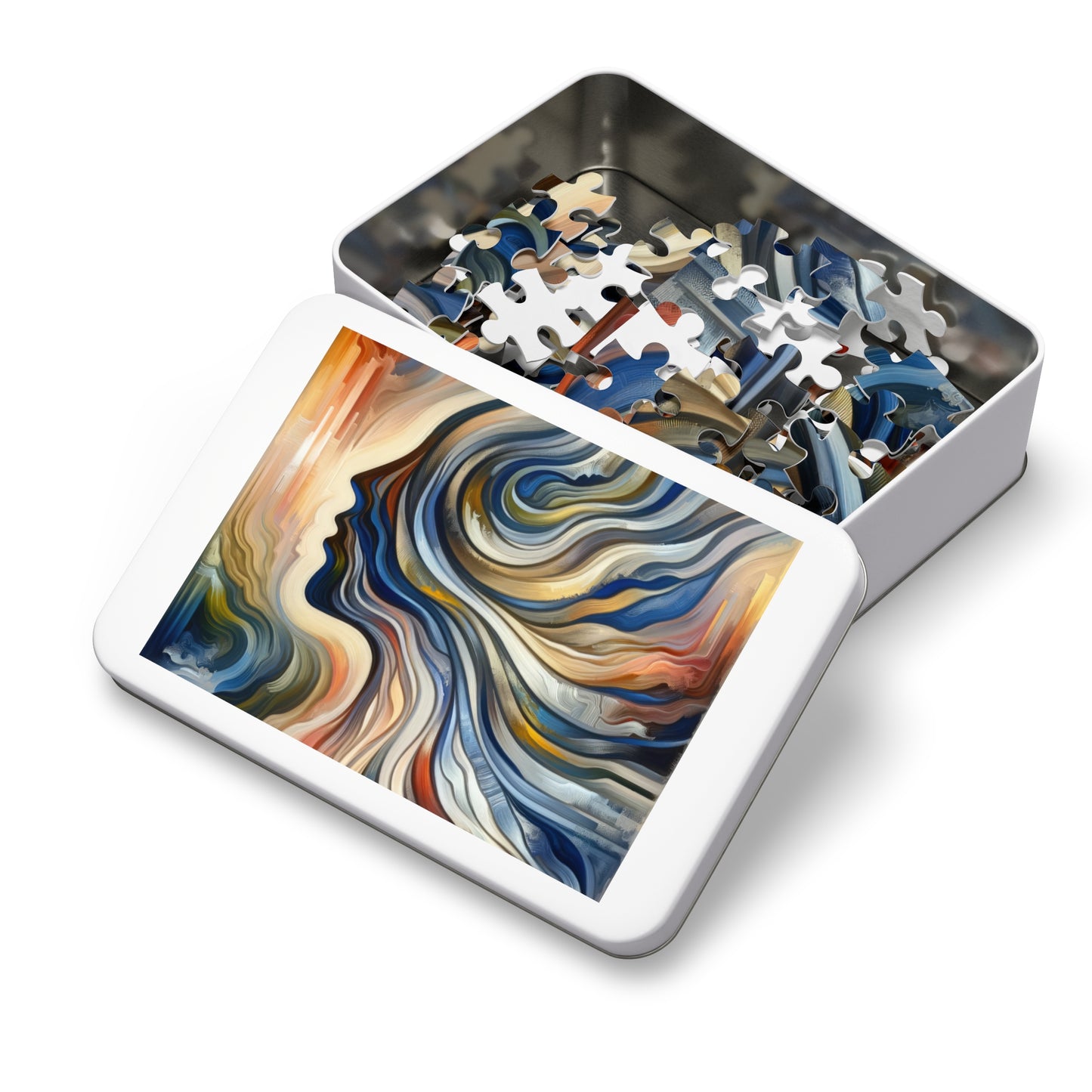 Diplomatic Emotional Currents Jigsaw Puzzle (30, 110, 252, 500,1000-Piece)