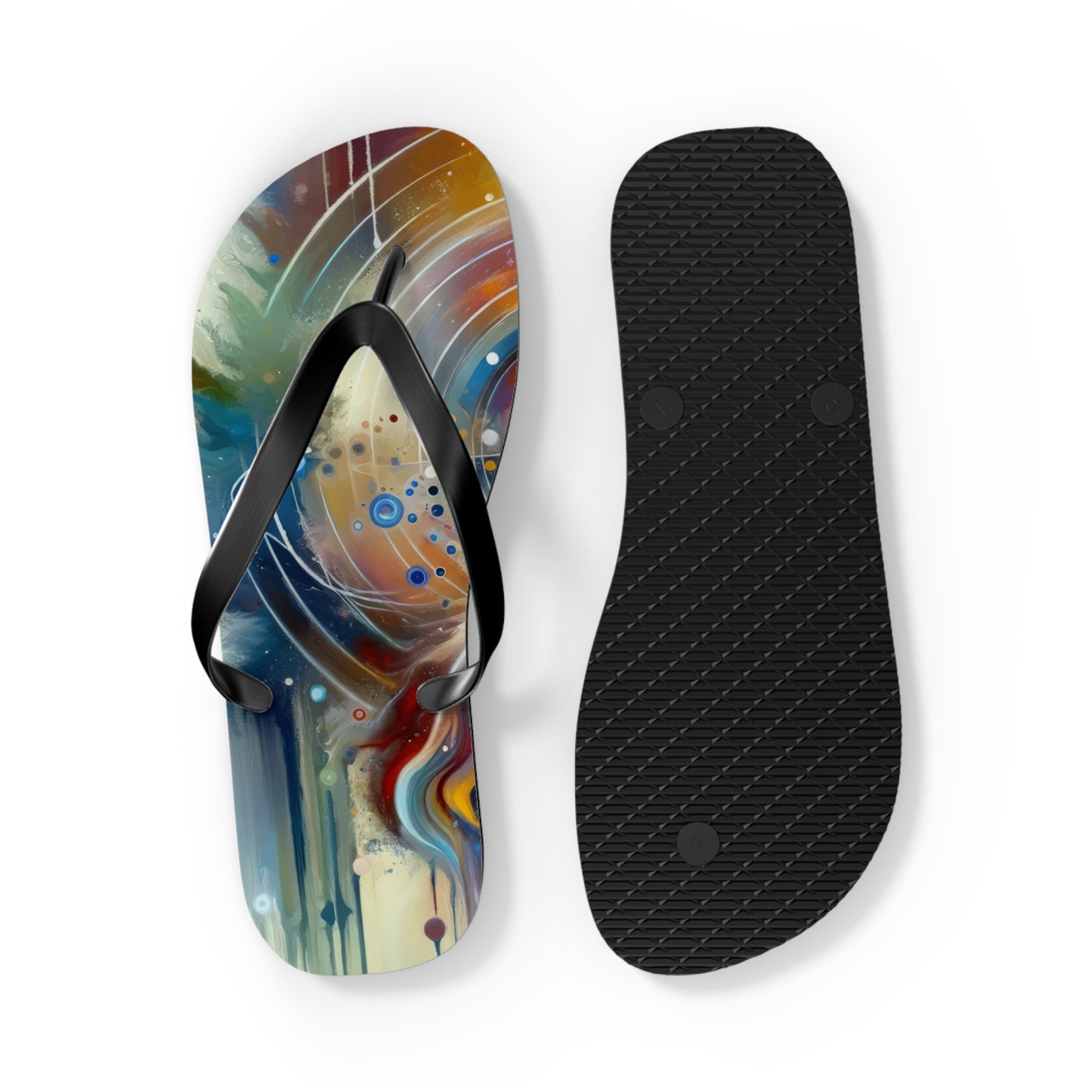 Unified Heart Awakening Flip Flops