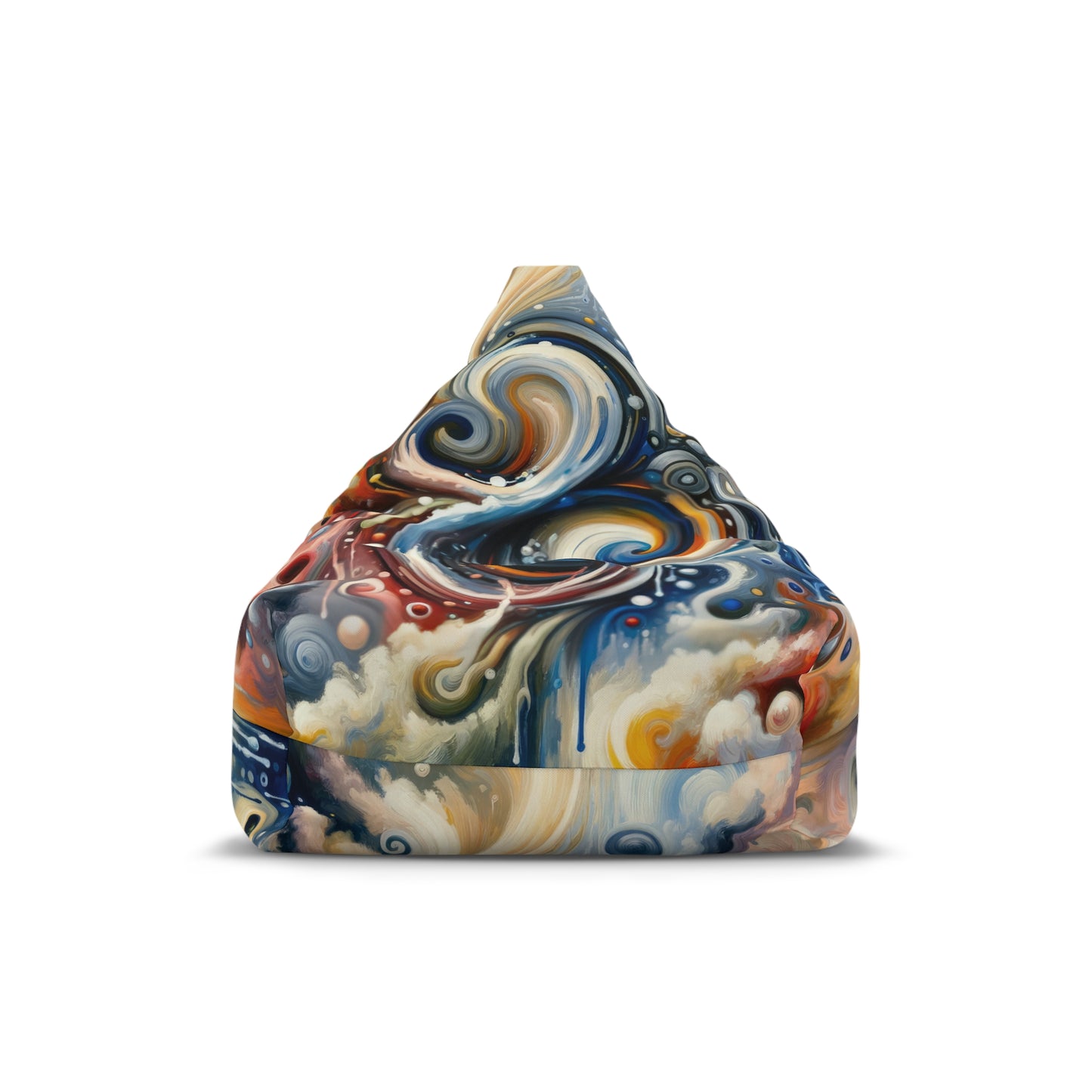 Paradoxical Embrace Tachism Bean Bag Chair Cover
