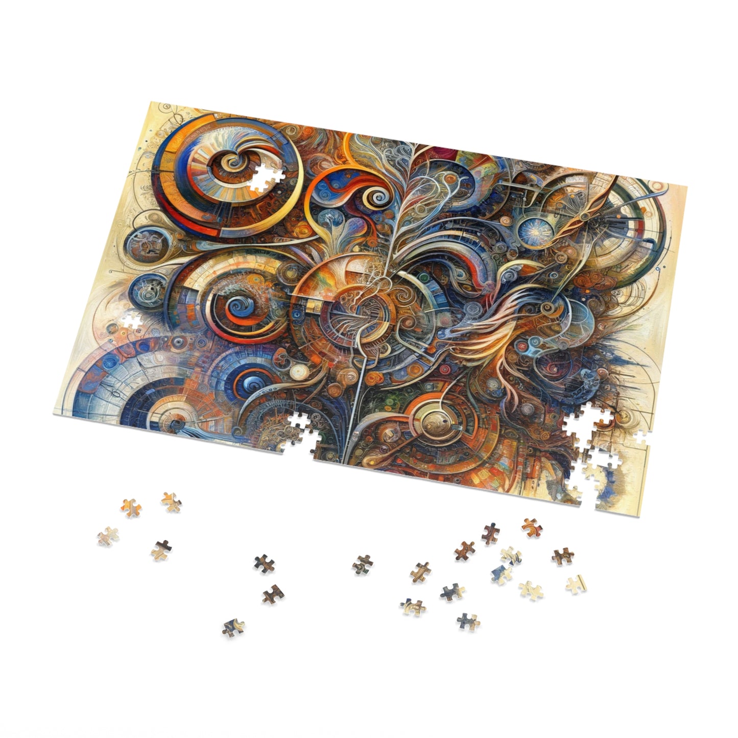 Ethos Web Abstract Jigsaw Puzzle (30, 110, 252, 500,1000-Piece)