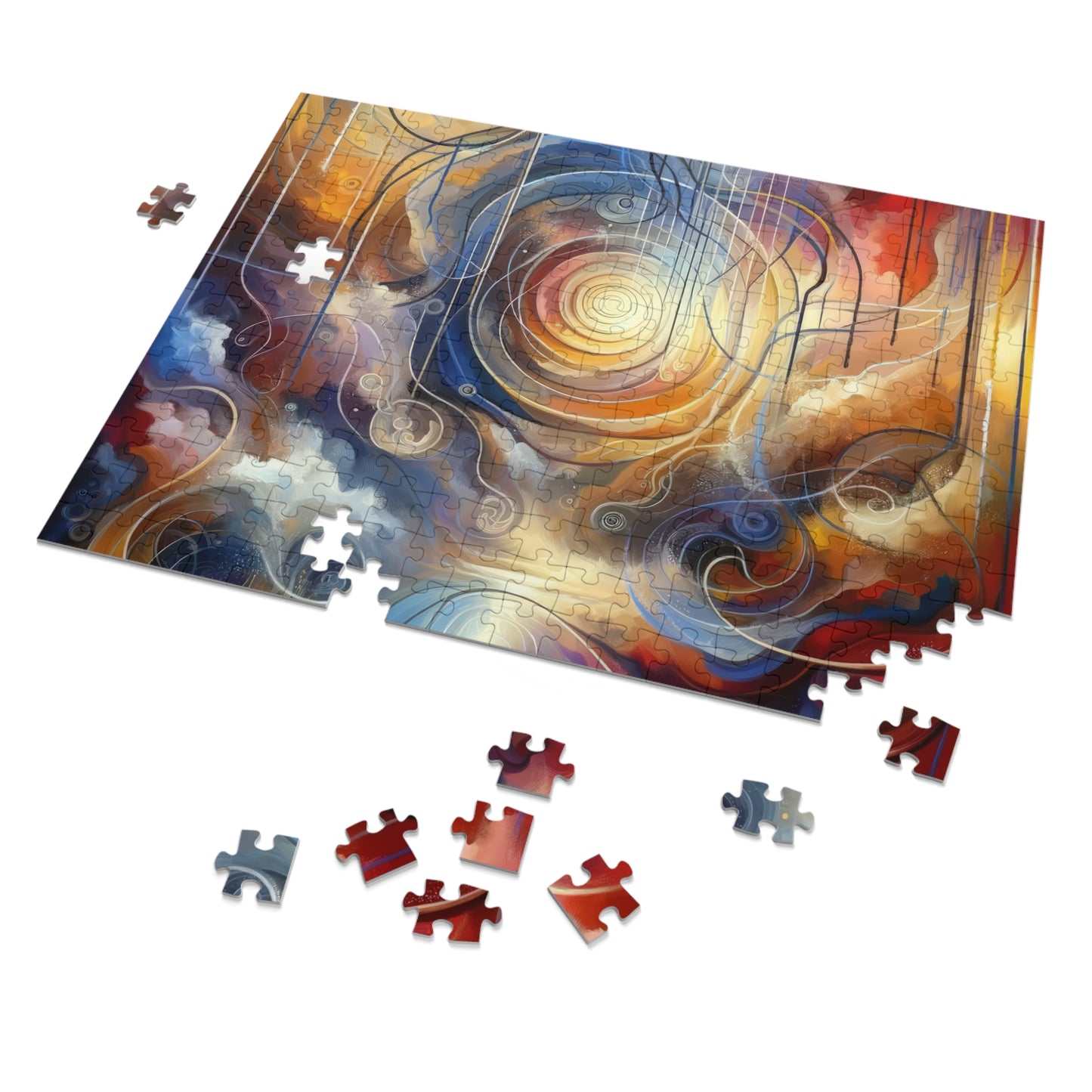 Presence Anchored Tachism Jigsaw Puzzle (30, 110, 252, 500,1000-Piece)