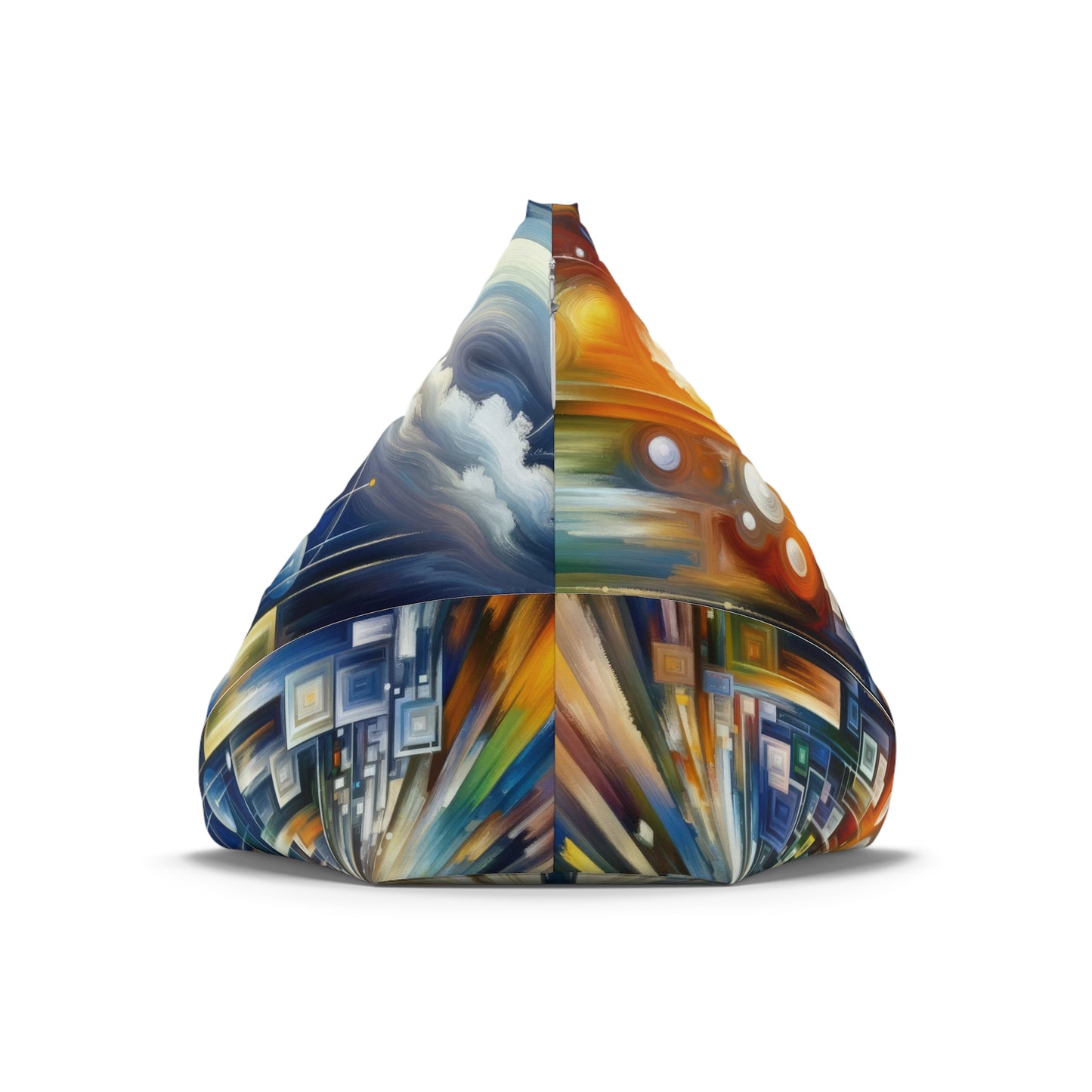 Mindful Megabyte Convergence Bean Bag Chair Cover