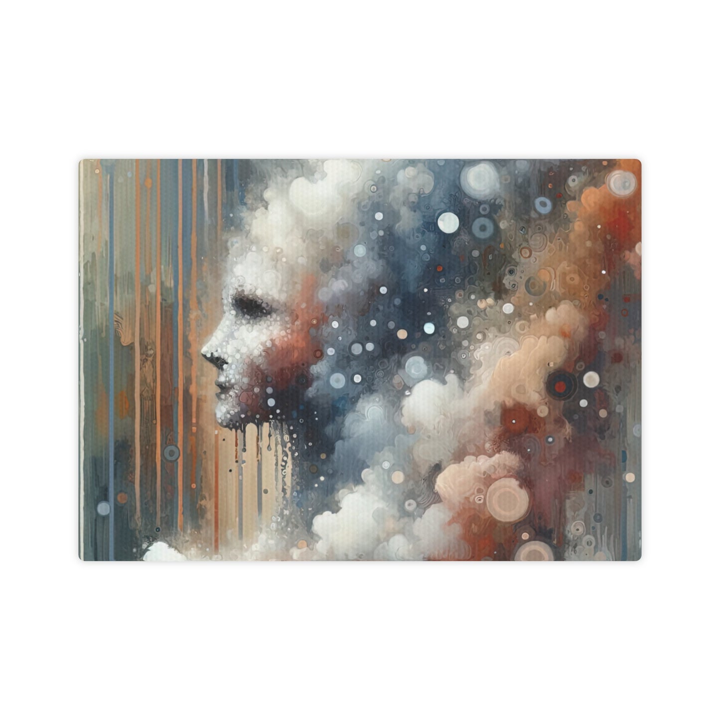 Ephemeral Hour Residue Canvas Photo Tile
