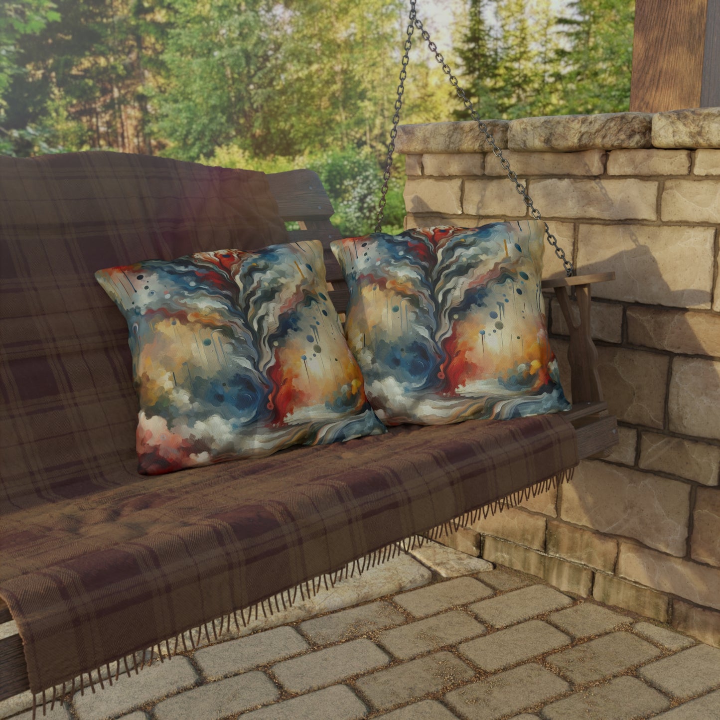 Abstract Forgiveness Offering Outdoor Pillows
