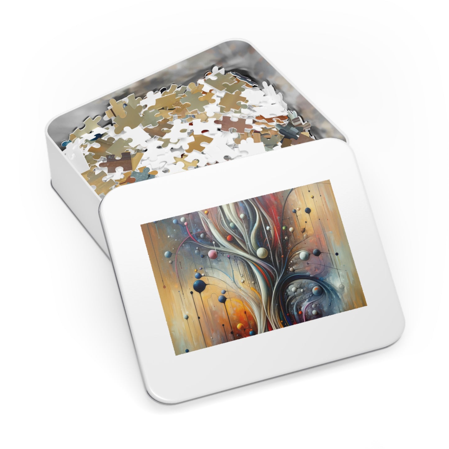 Invisible Threads Influence Jigsaw Puzzle (30, 110, 252, 500,1000-Piece)