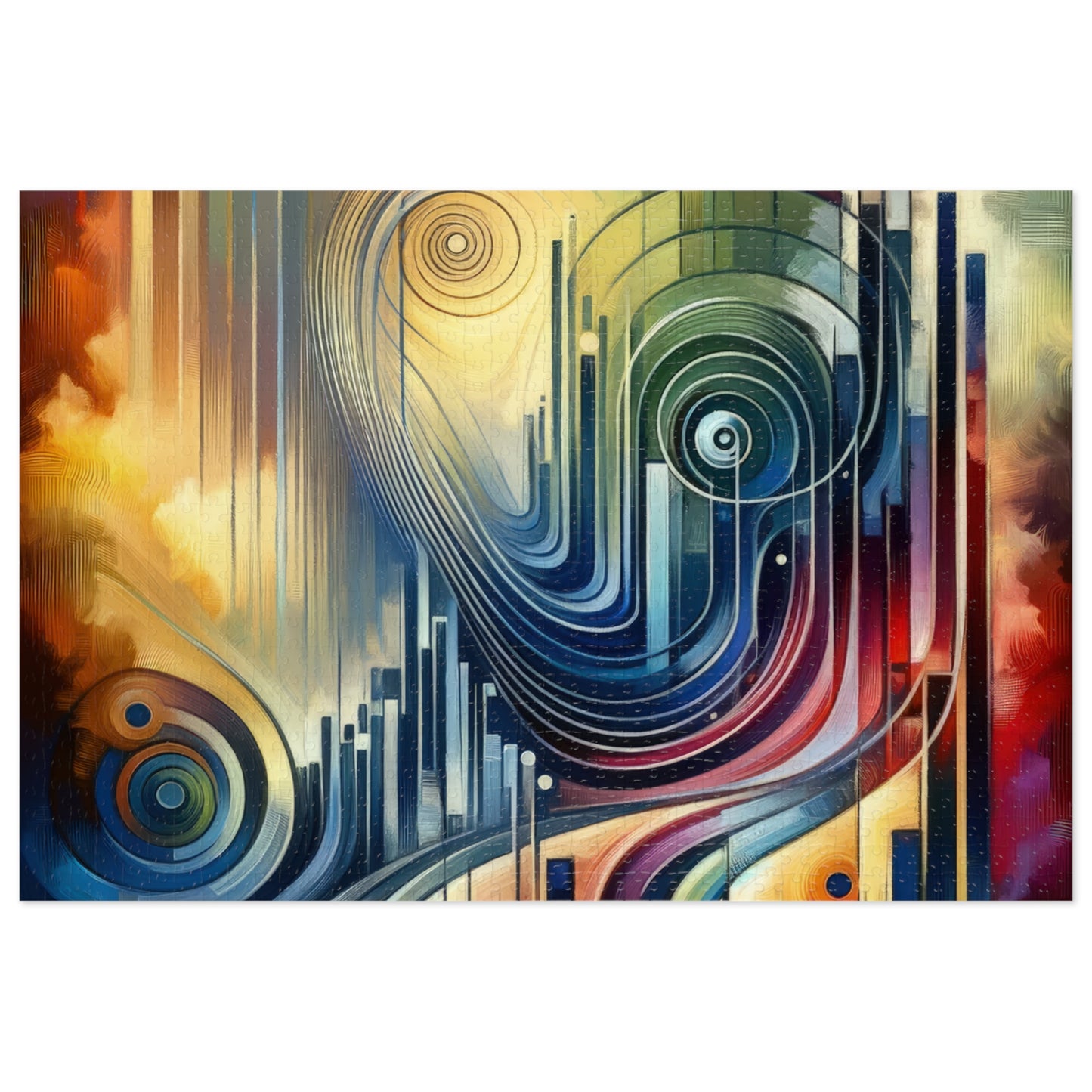 Effort Amplifies Outcome Jigsaw Puzzle (30, 110, 252, 500,1000-Piece)
