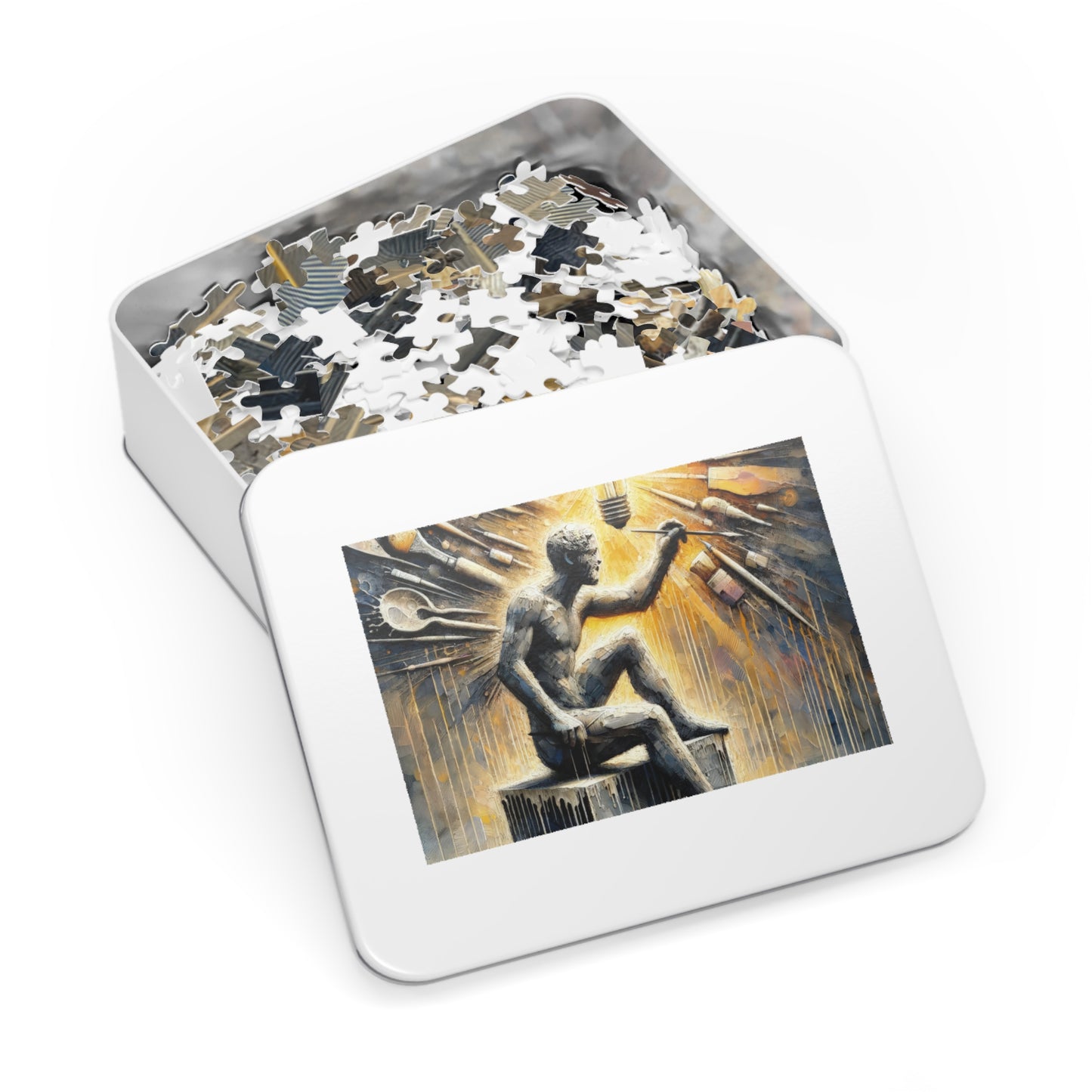 Idea Sculptor Genesis Jigsaw Puzzle (30, 110, 252, 500,1000-Piece)