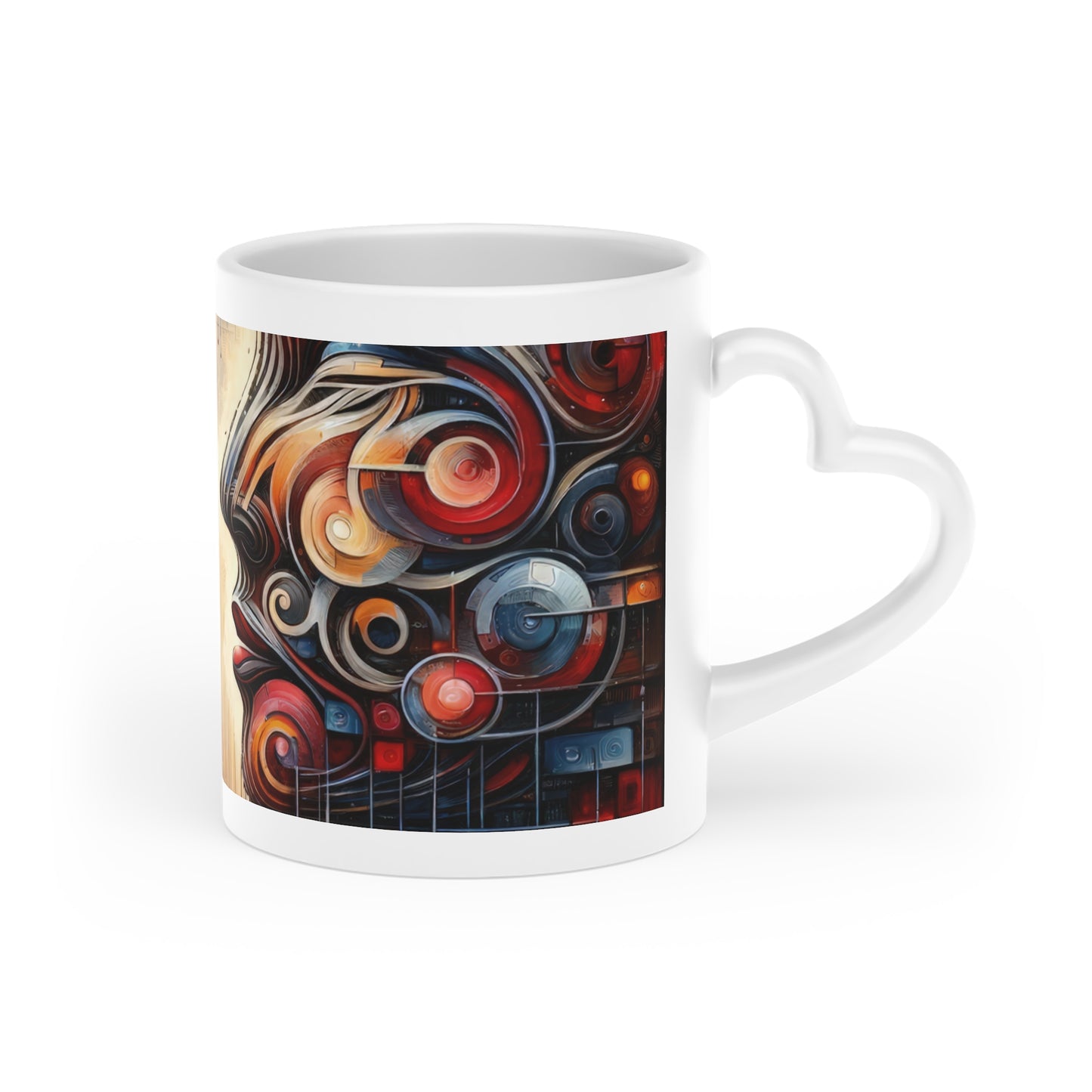 Unity Heartfelt Communication Heart-Shaped Mug