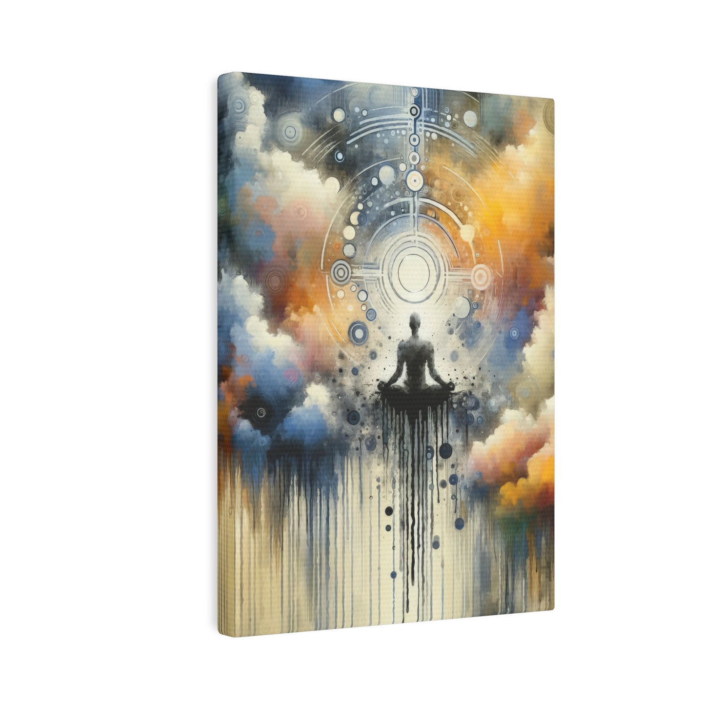 Mindful Transformation Profundity Canvas Photo Tile