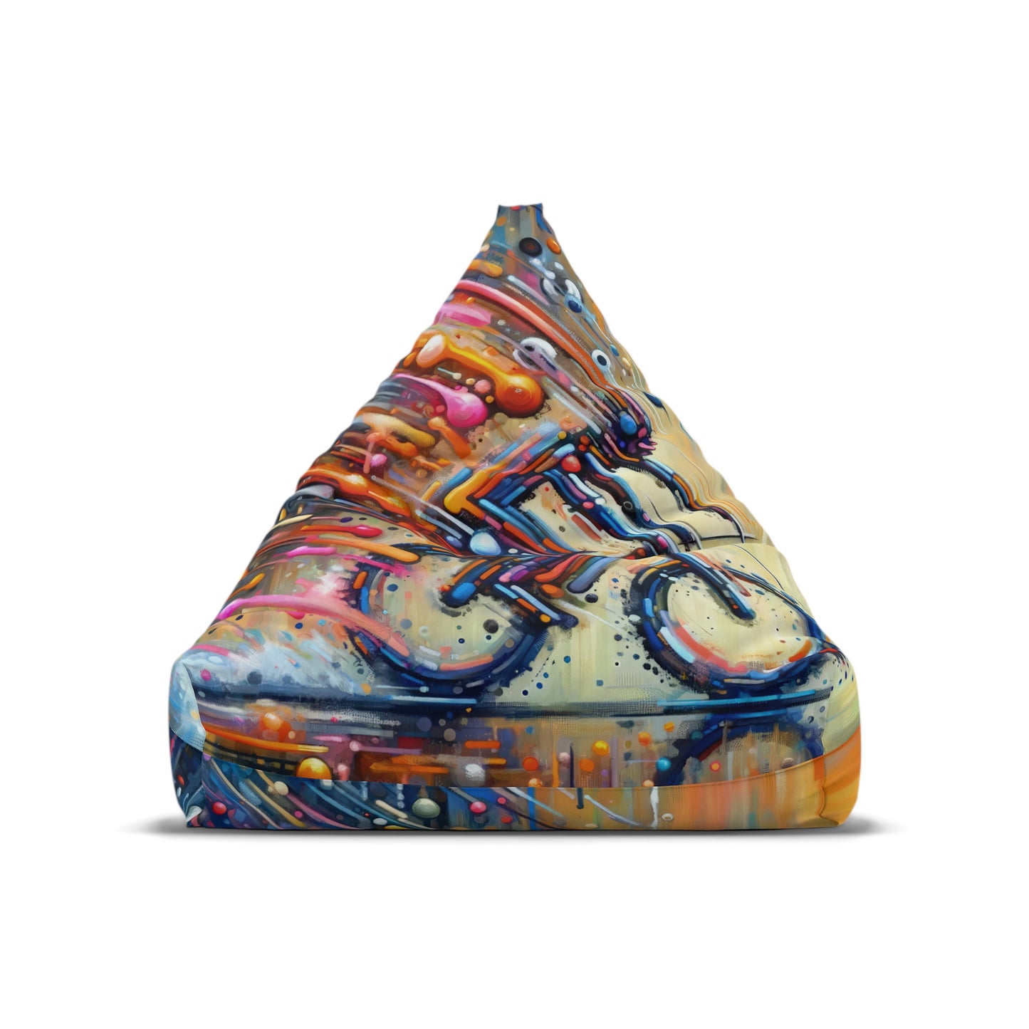 Vibrant Dynamic Sovereignty Bean Bag Chair Cover