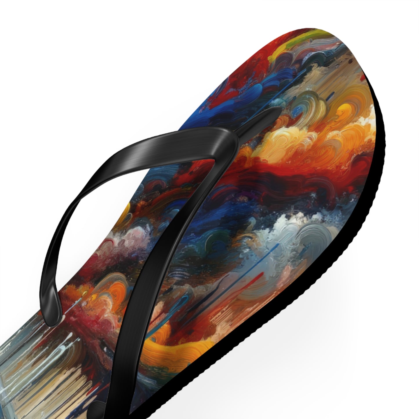 Grandiose Transformation Tachism Flip Flops