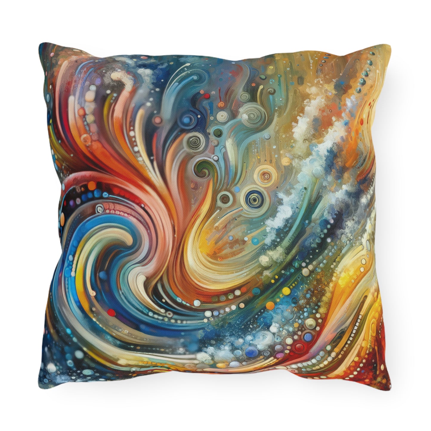 Dynamic Unity Tapestry Outdoor Pillows