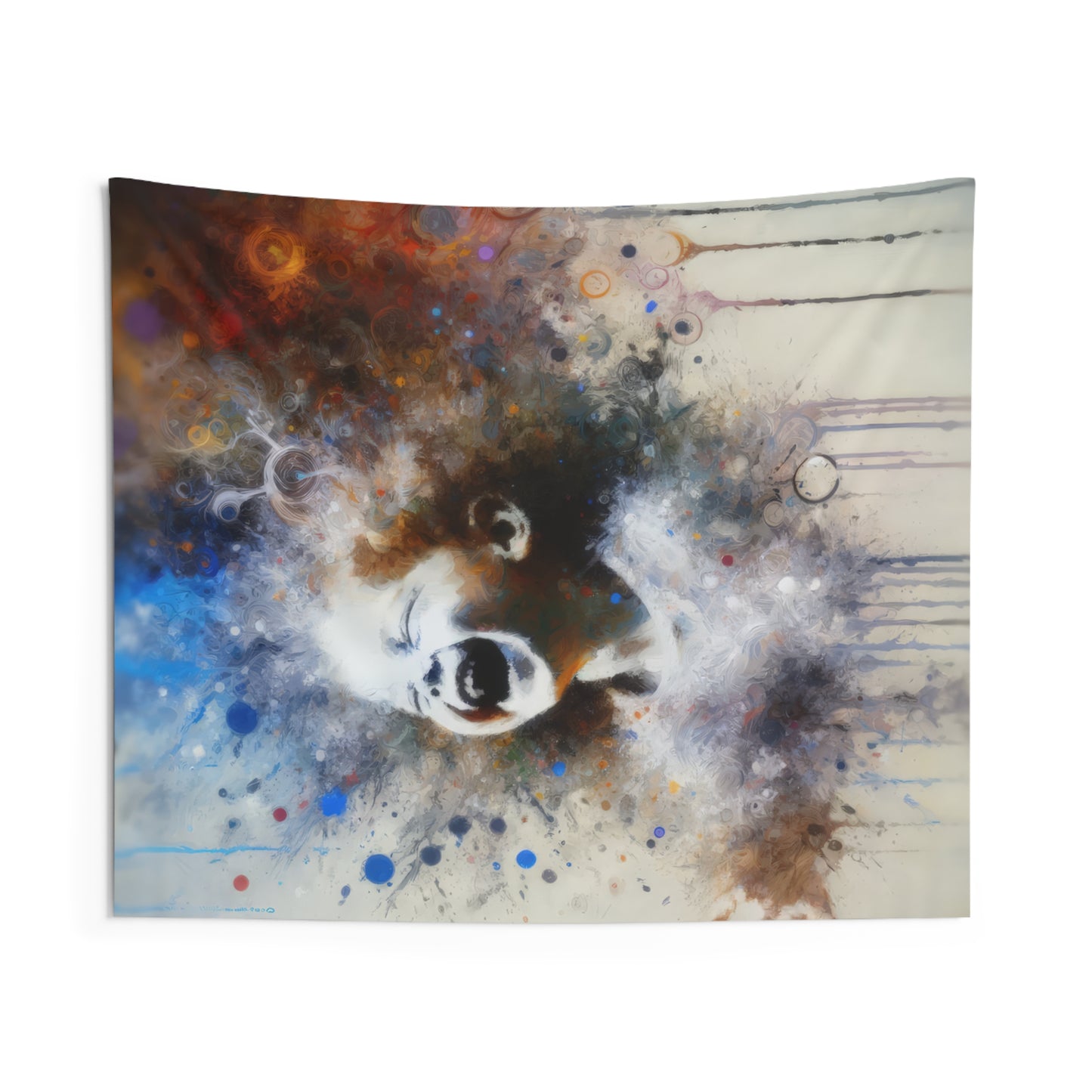 Laughter Essence Presence Indoor Wall Tapestries