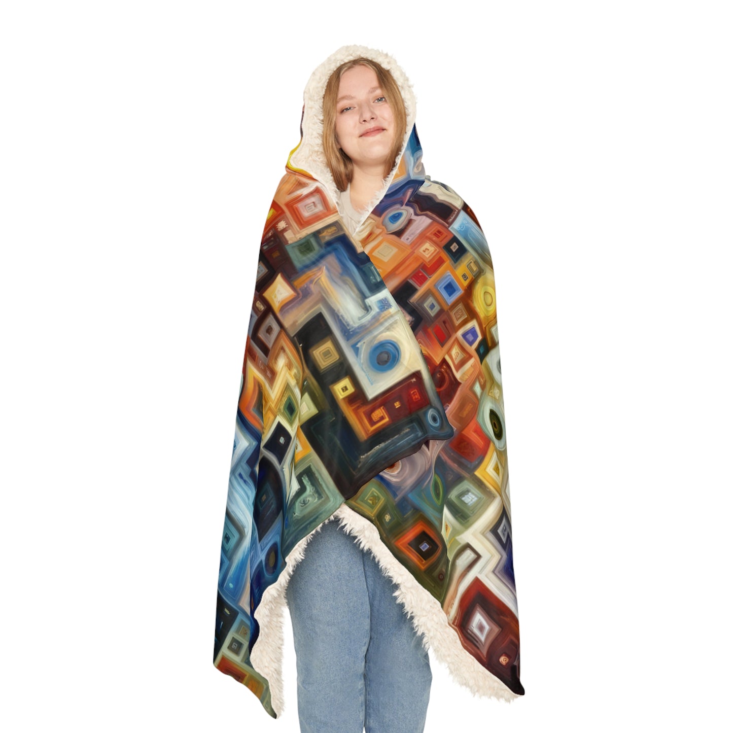 Essence Kaleidoscope Tapestry Snuggle Blanket