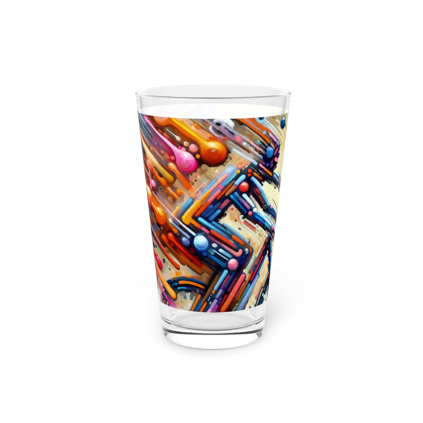 Vibrant Dynamic Sovereignty Pint Glass, 16oz