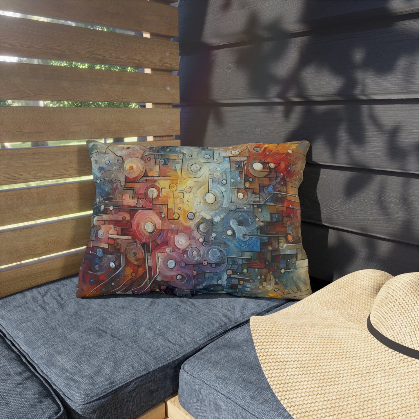 Empathy Scaffold Unity Outdoor Pillows