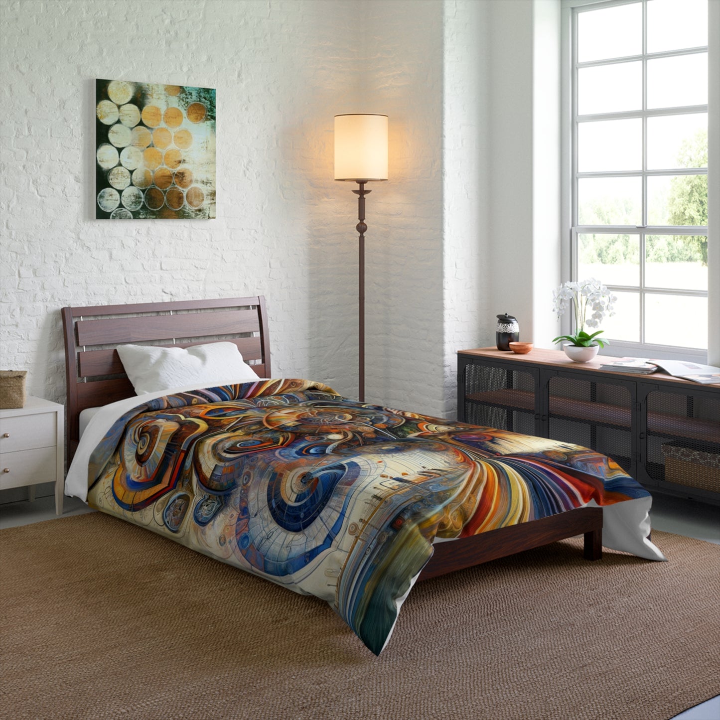 Ethos Web Abstract Comforter