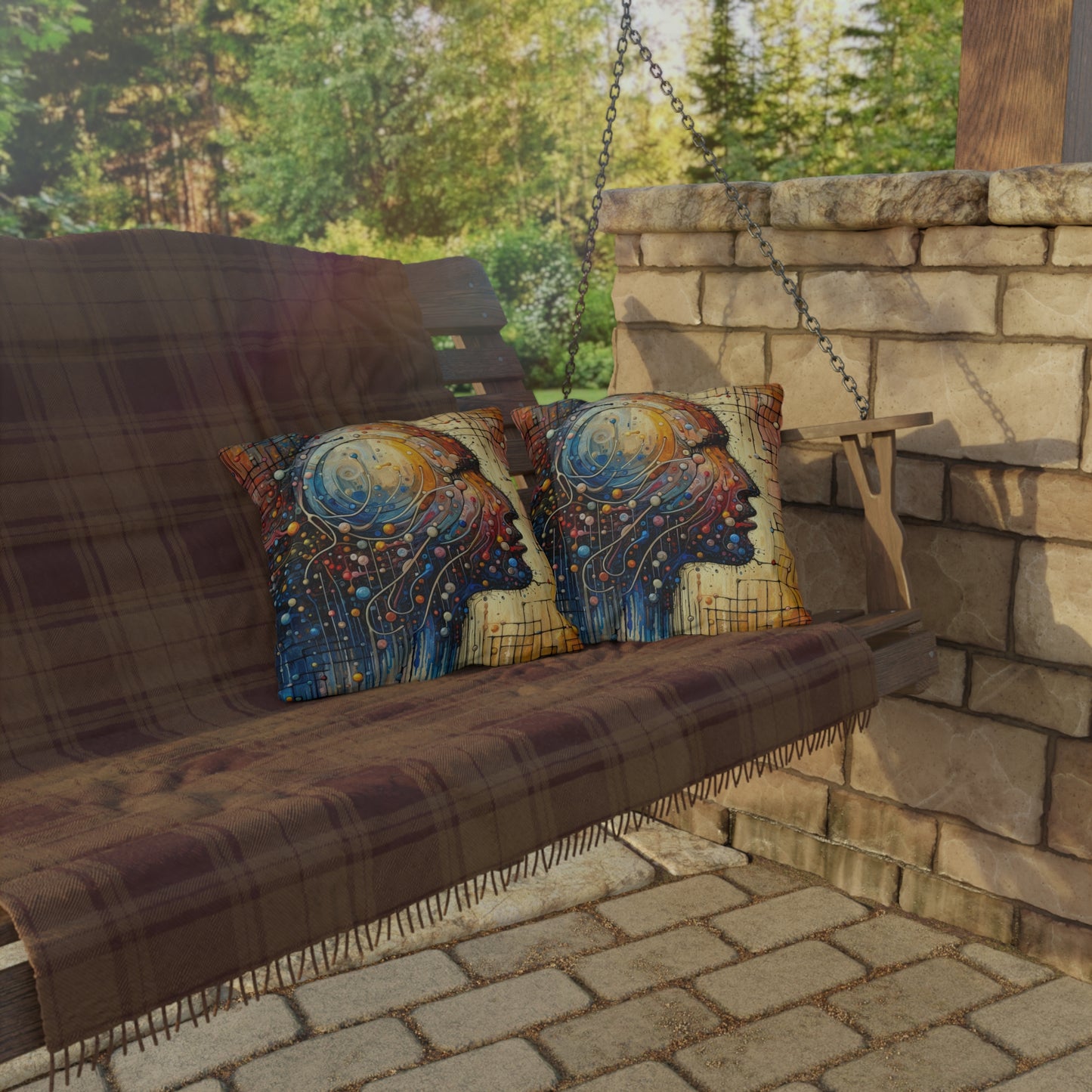 Empathy Unity Interaction Outdoor Pillows