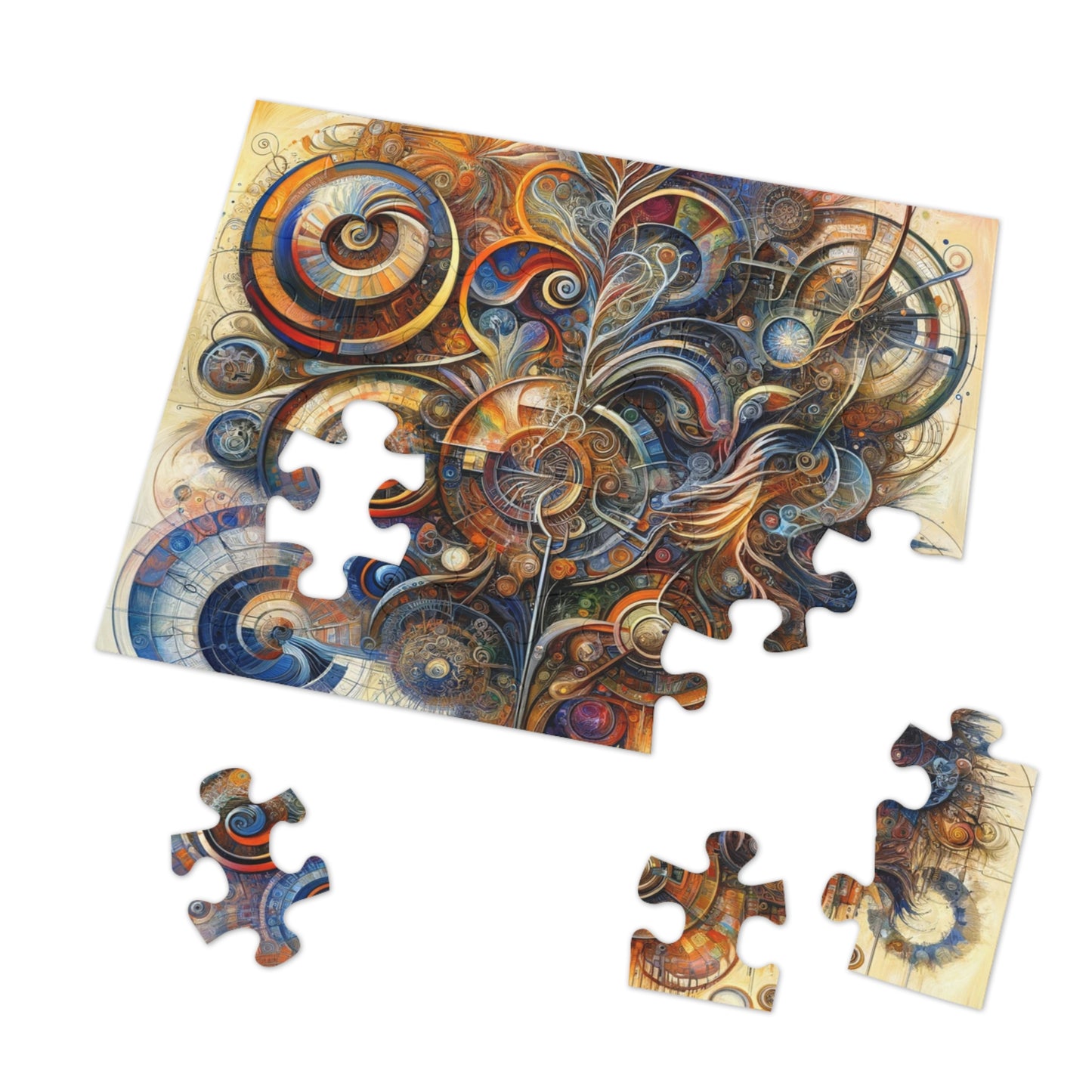 Ethos Web Abstract Jigsaw Puzzle (30, 110, 252, 500,1000-Piece)