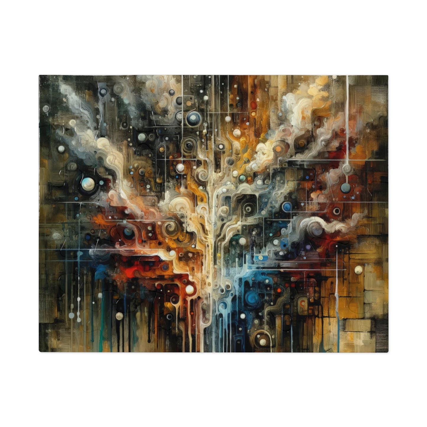 Integral Stewardship Abstract Jigsaw Puzzle (30, 110, 252, 500,1000-Piece)