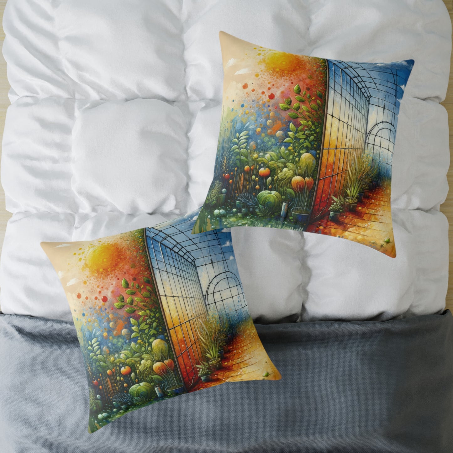 Greenhouse Digital Genesis Spun Polyester Pillow