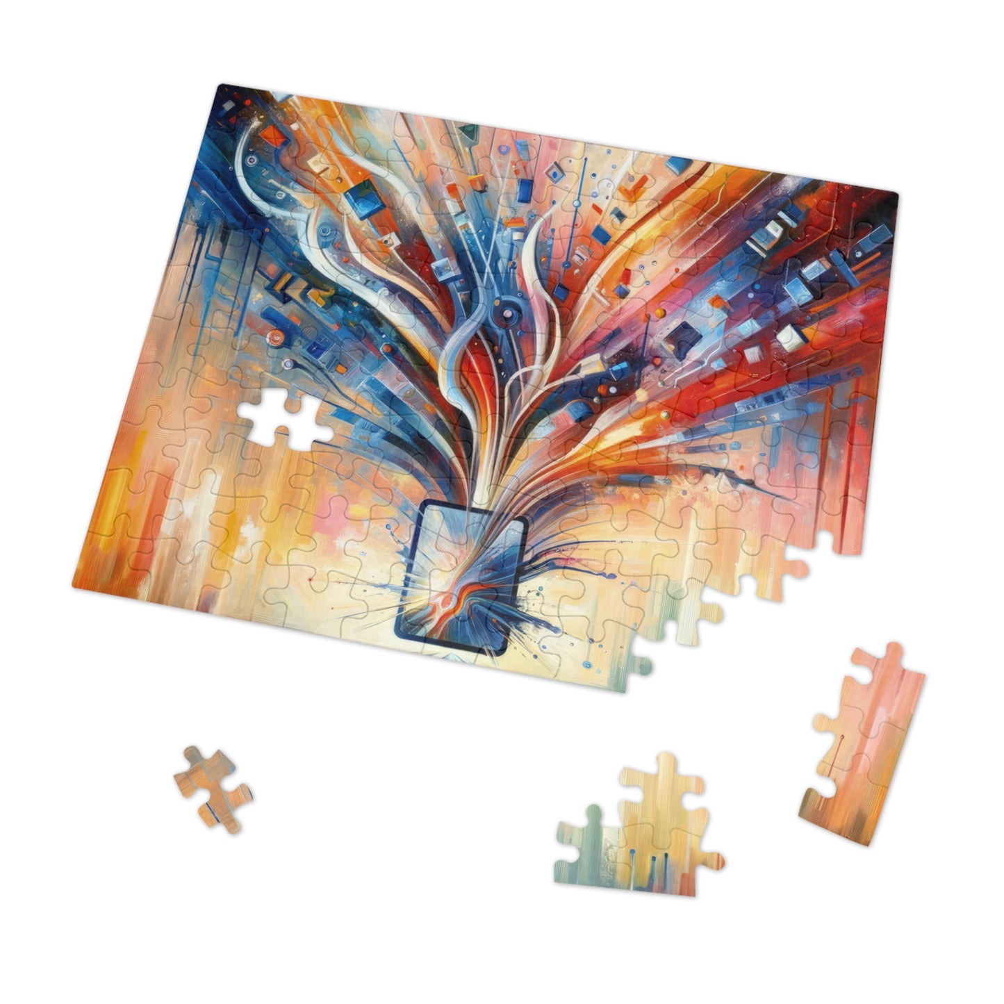 Empowerment Through Technology Jigsaw Puzzle (30, 110, 252, 500,1000-Piece)