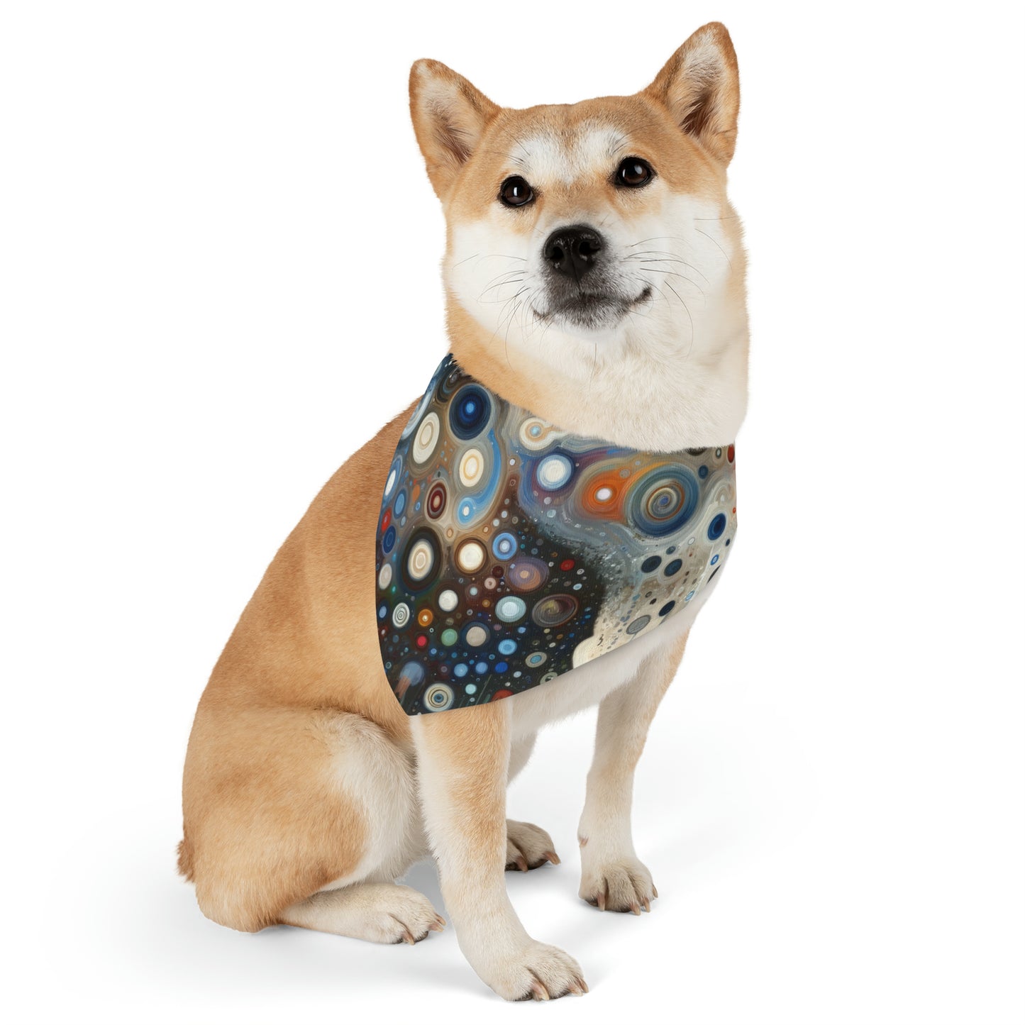 Universal Personal Tachism Pet Bandana Collar