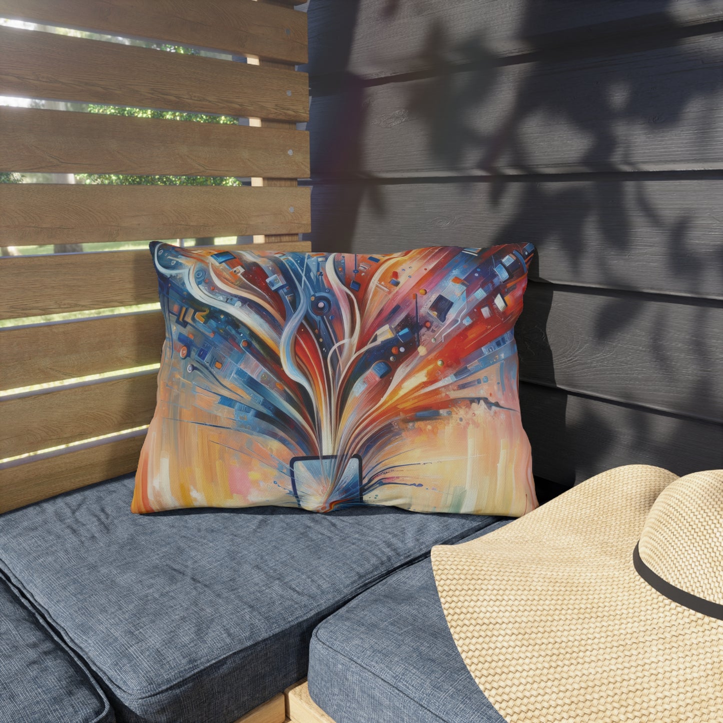 Empowerment Through Technology Outdoor Pillows