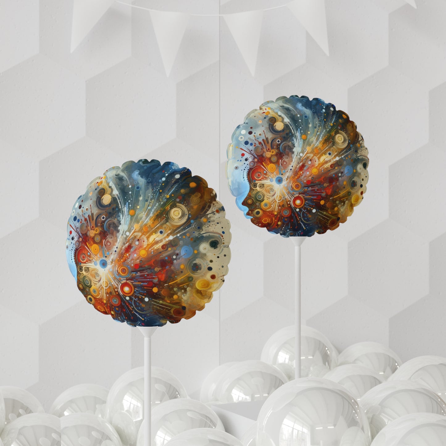 Desire Visualization Tachism Balloon (Round and Heart-shaped), 11"