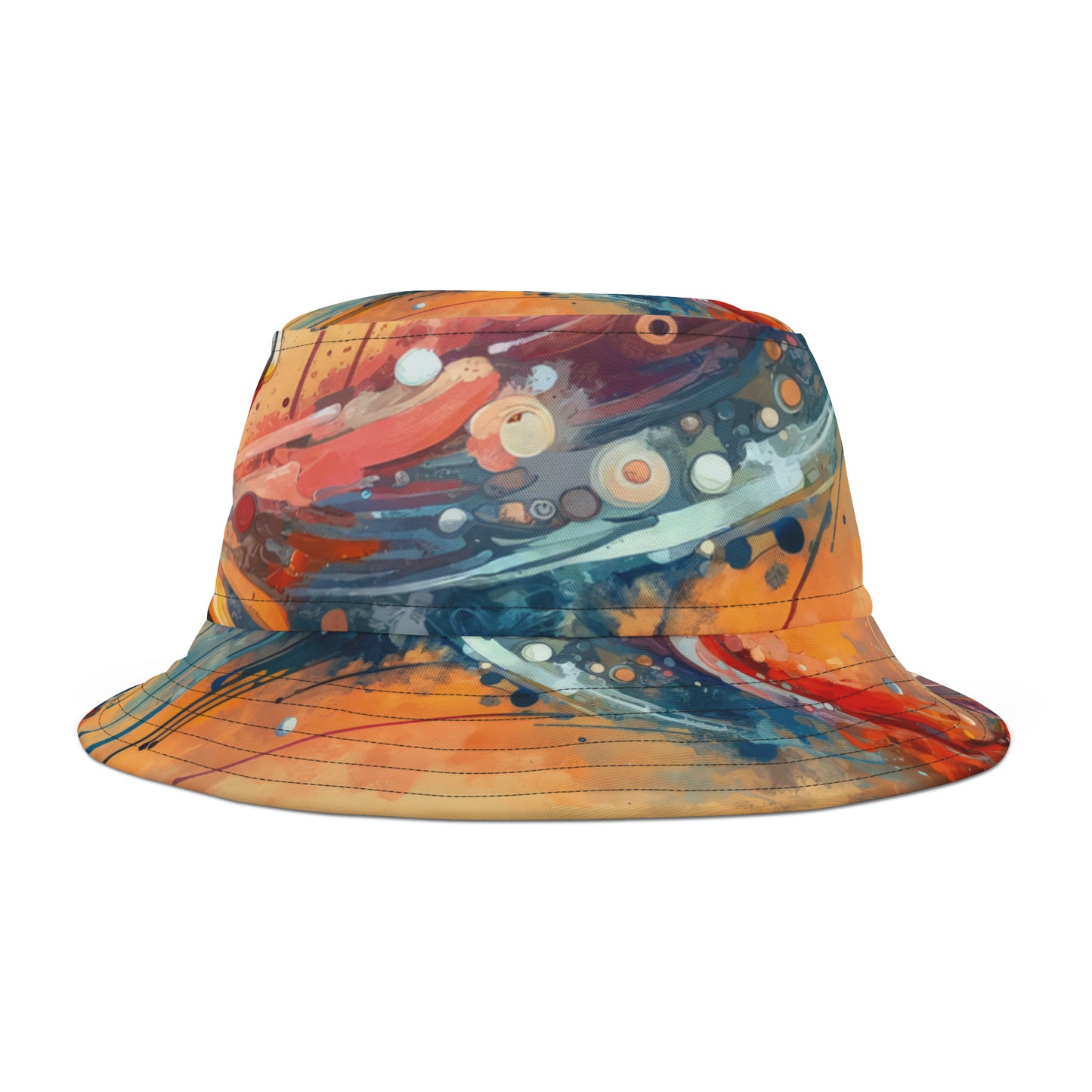Decision Dance Tachism Bucket Hat (AOP)